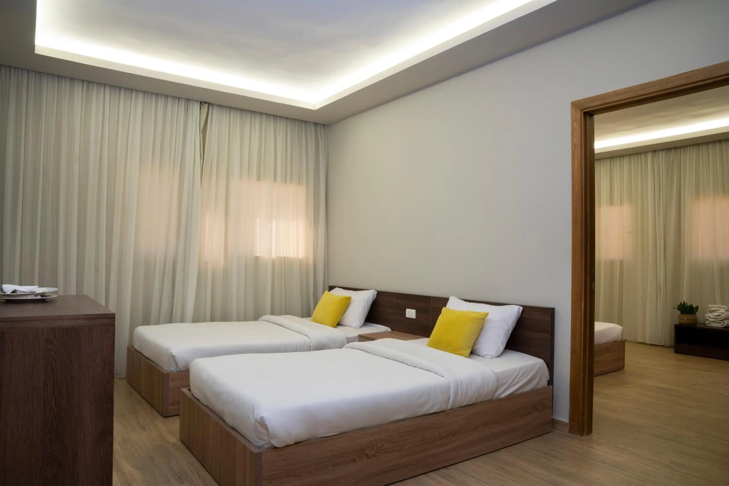 Bed in Al Dora Residence Suites Hurghada