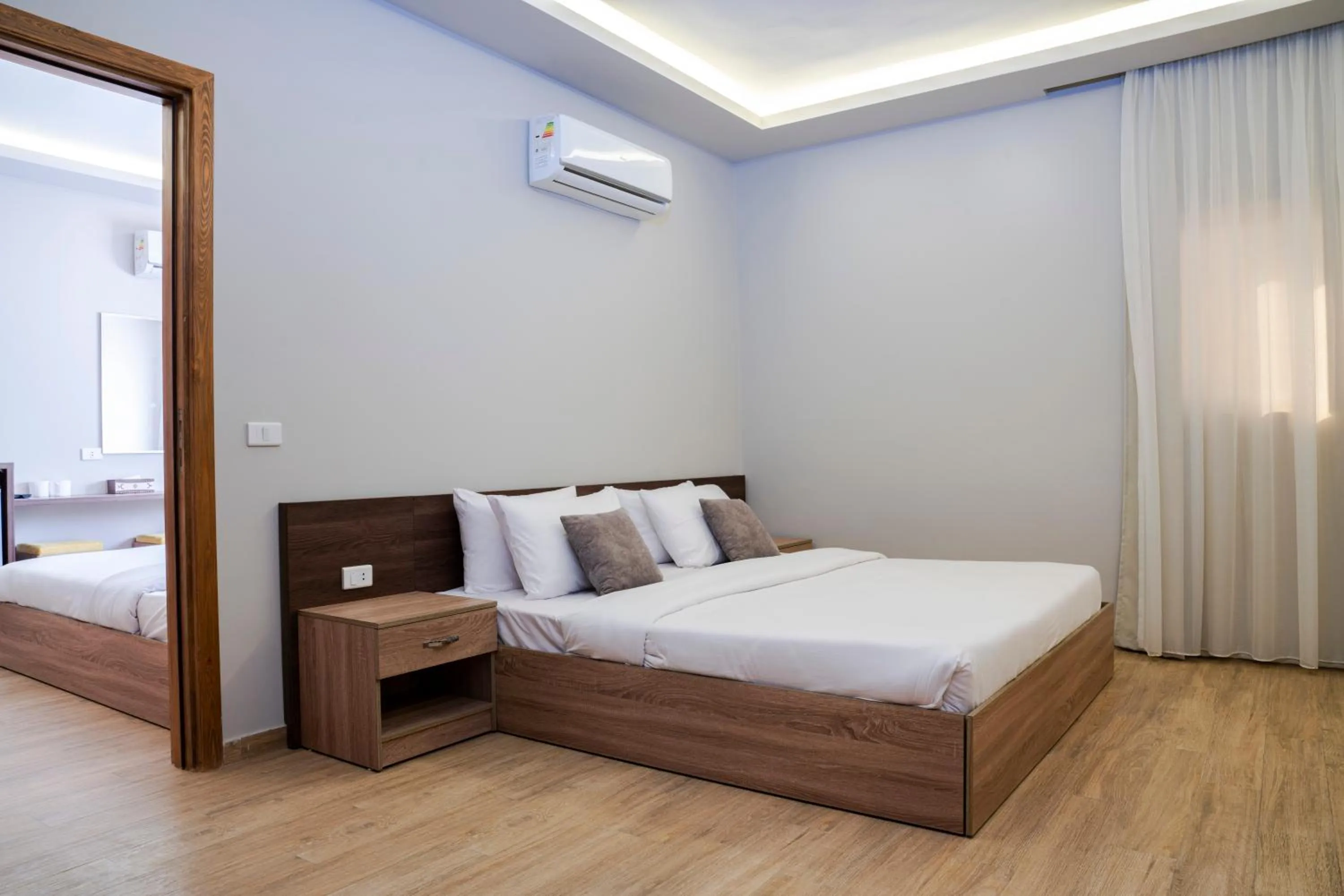 Bed in Al Dora Residence Suites Hurghada