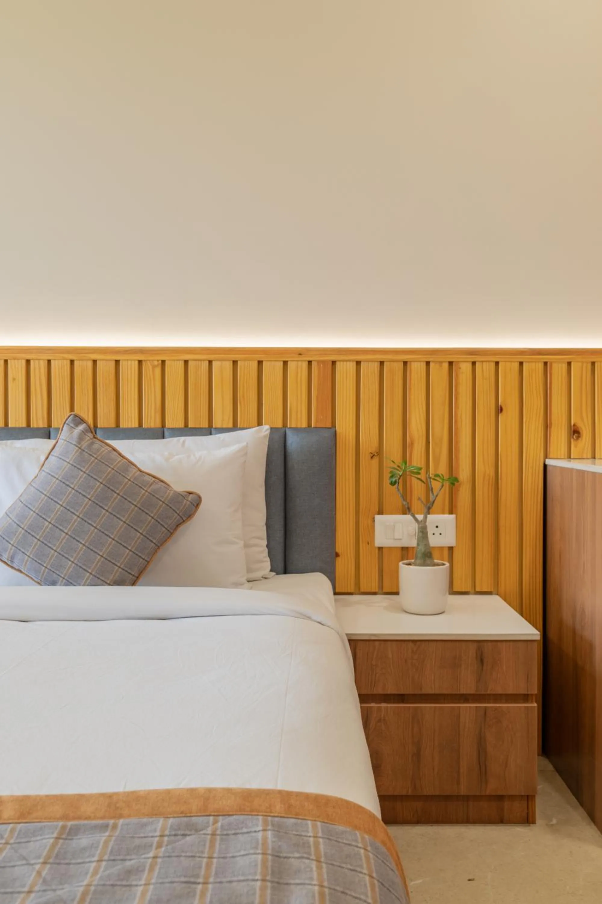 Bed in Hotel Highway King Bagru