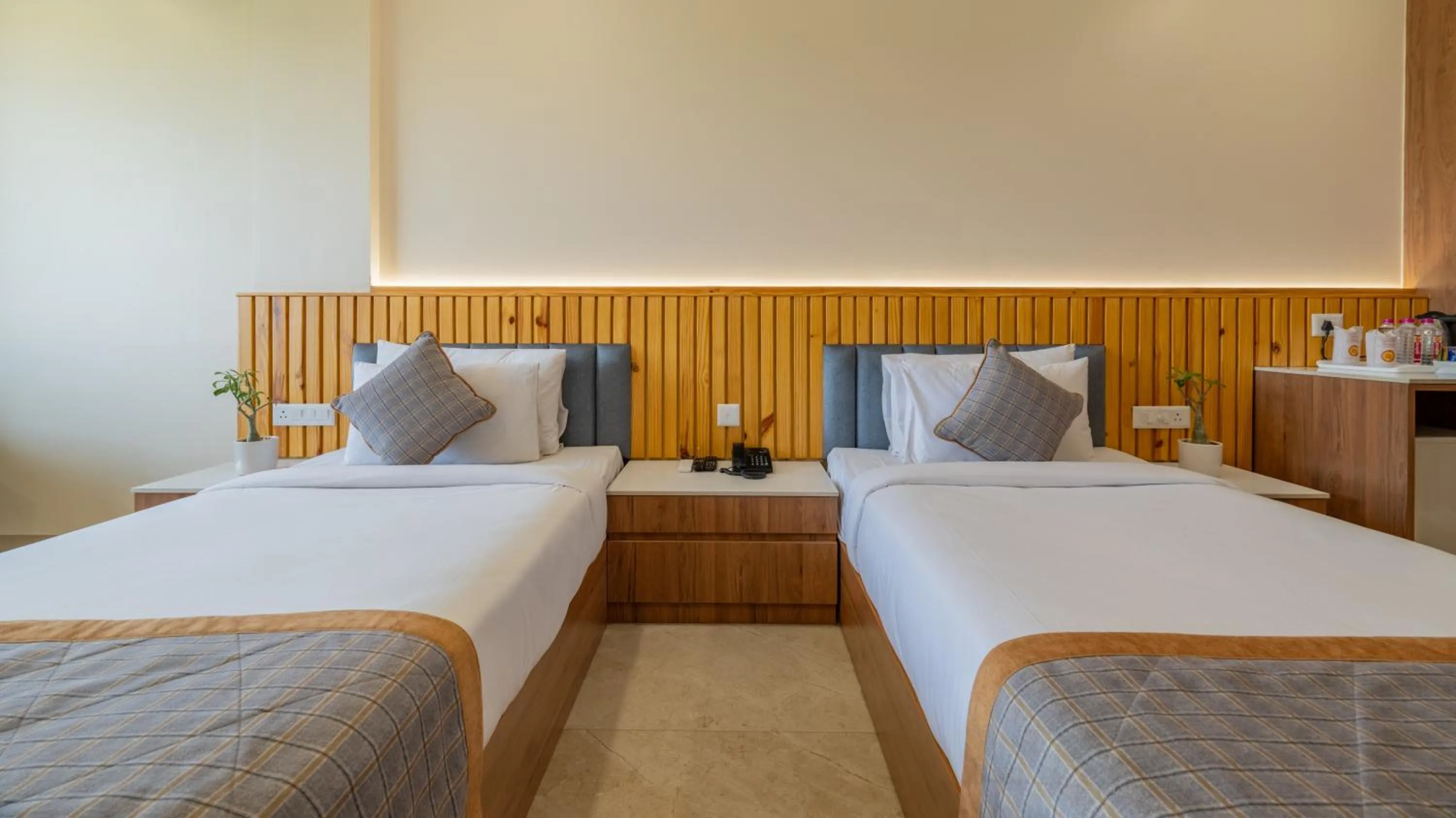 Bed in Hotel Highway King Bagru