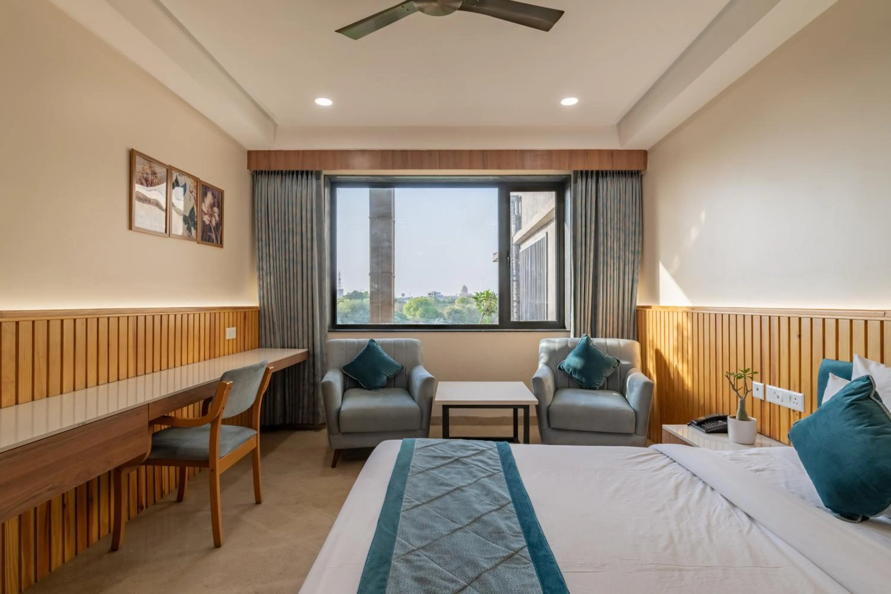 Bed in Hotel Highway King Bagru