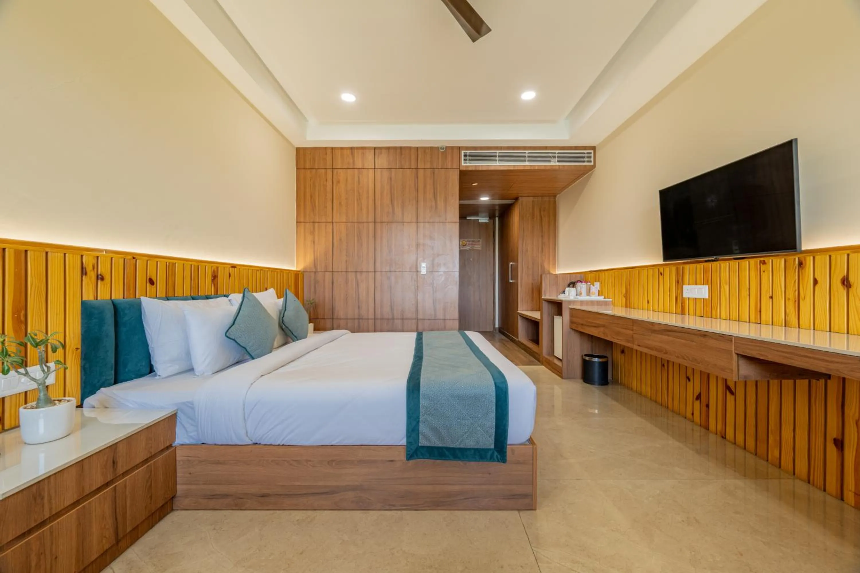 Bed in Hotel Highway King Bagru