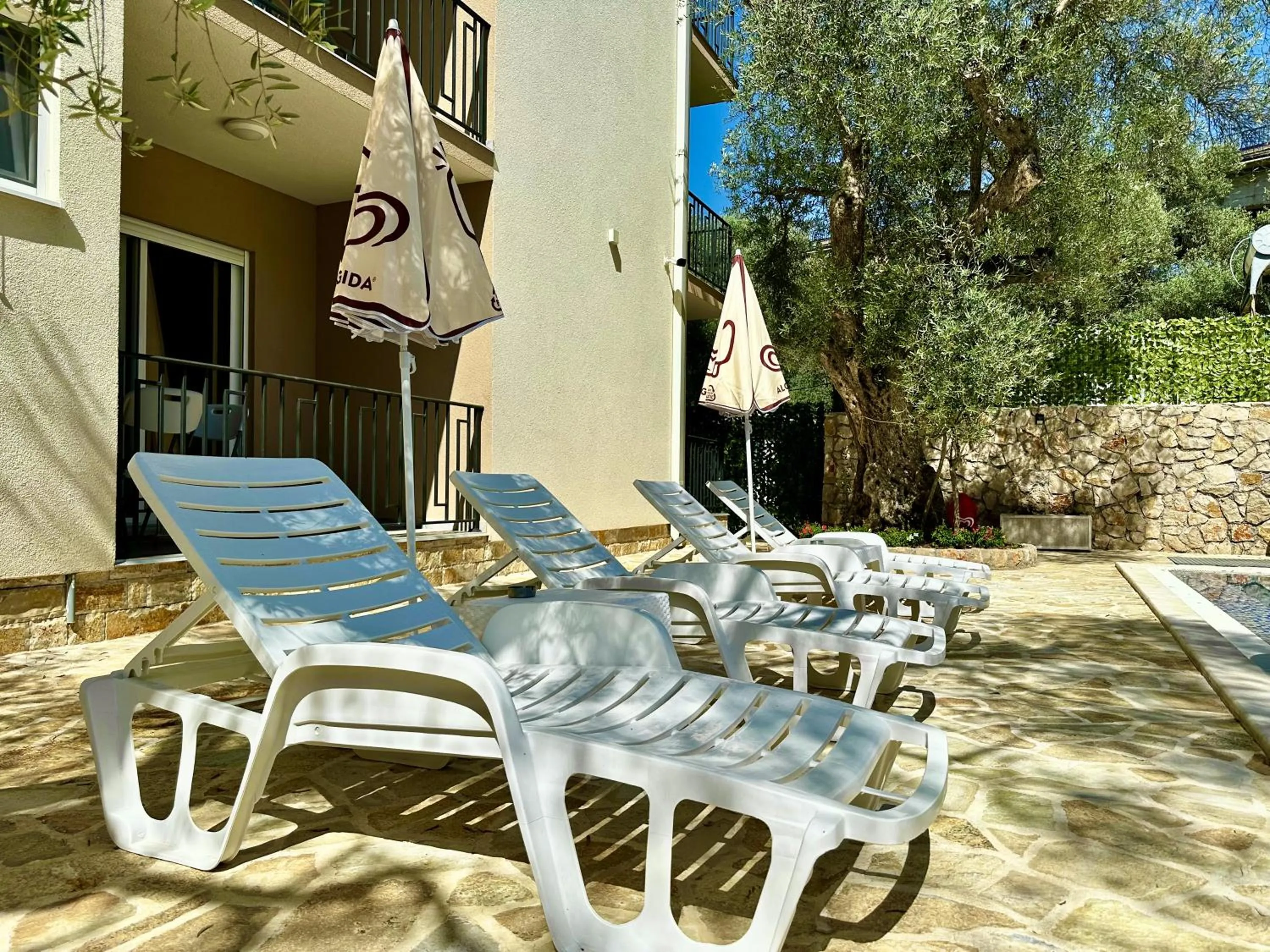 Pool view in Akhdar Apartments