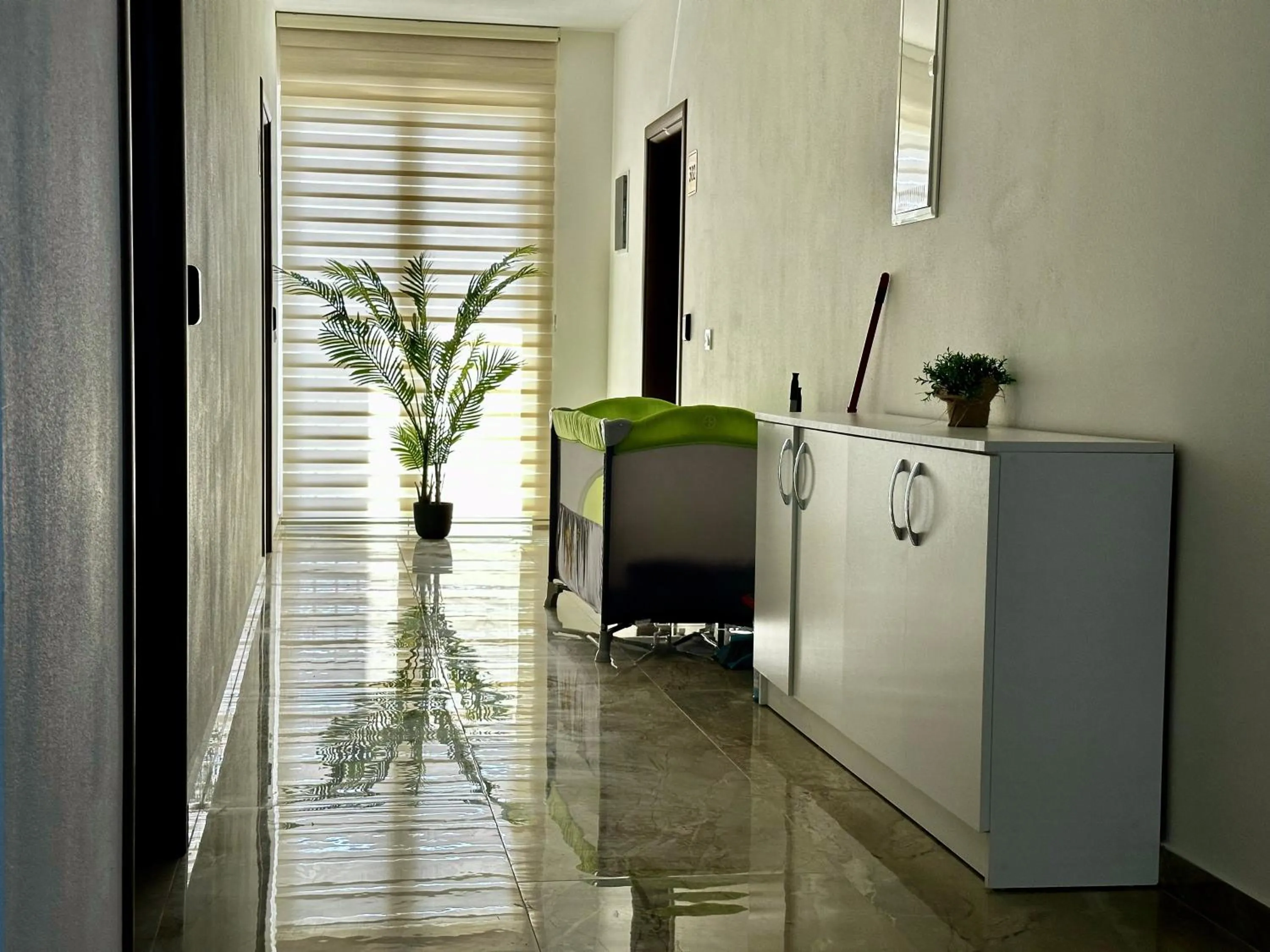 Lobby or reception in Akhdar Apartments