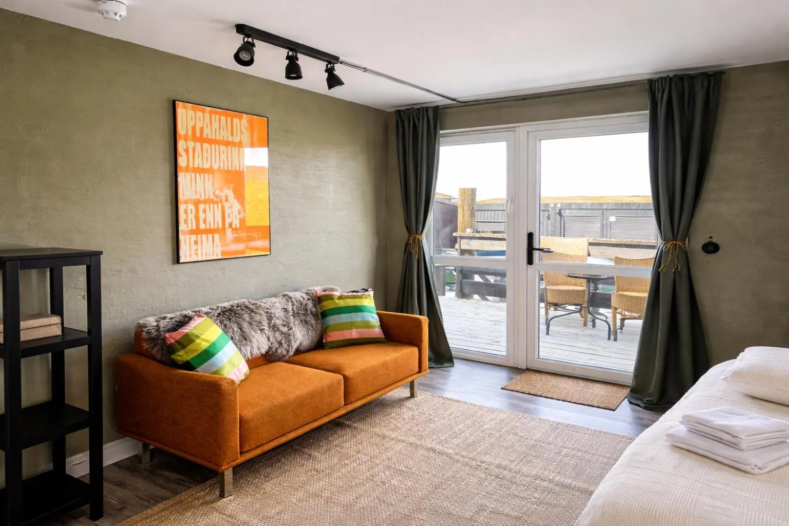 Bed in Hotel Brú countryside