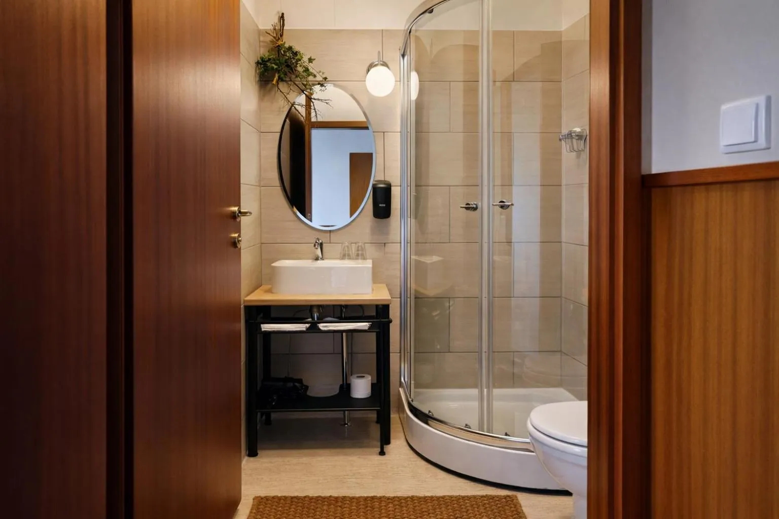 Bathroom in Hotel Brú countryside