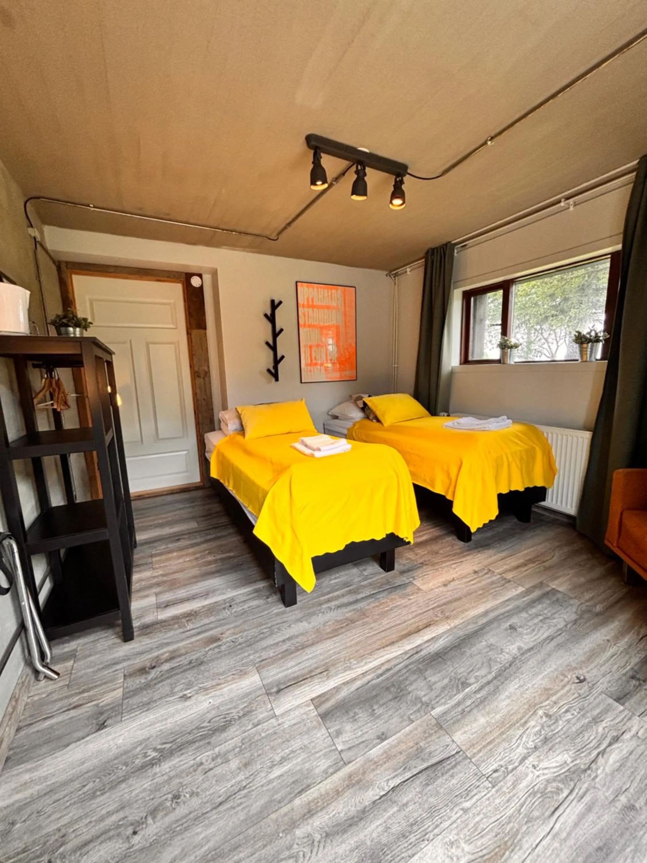 Bed in Hotel Brú countryside