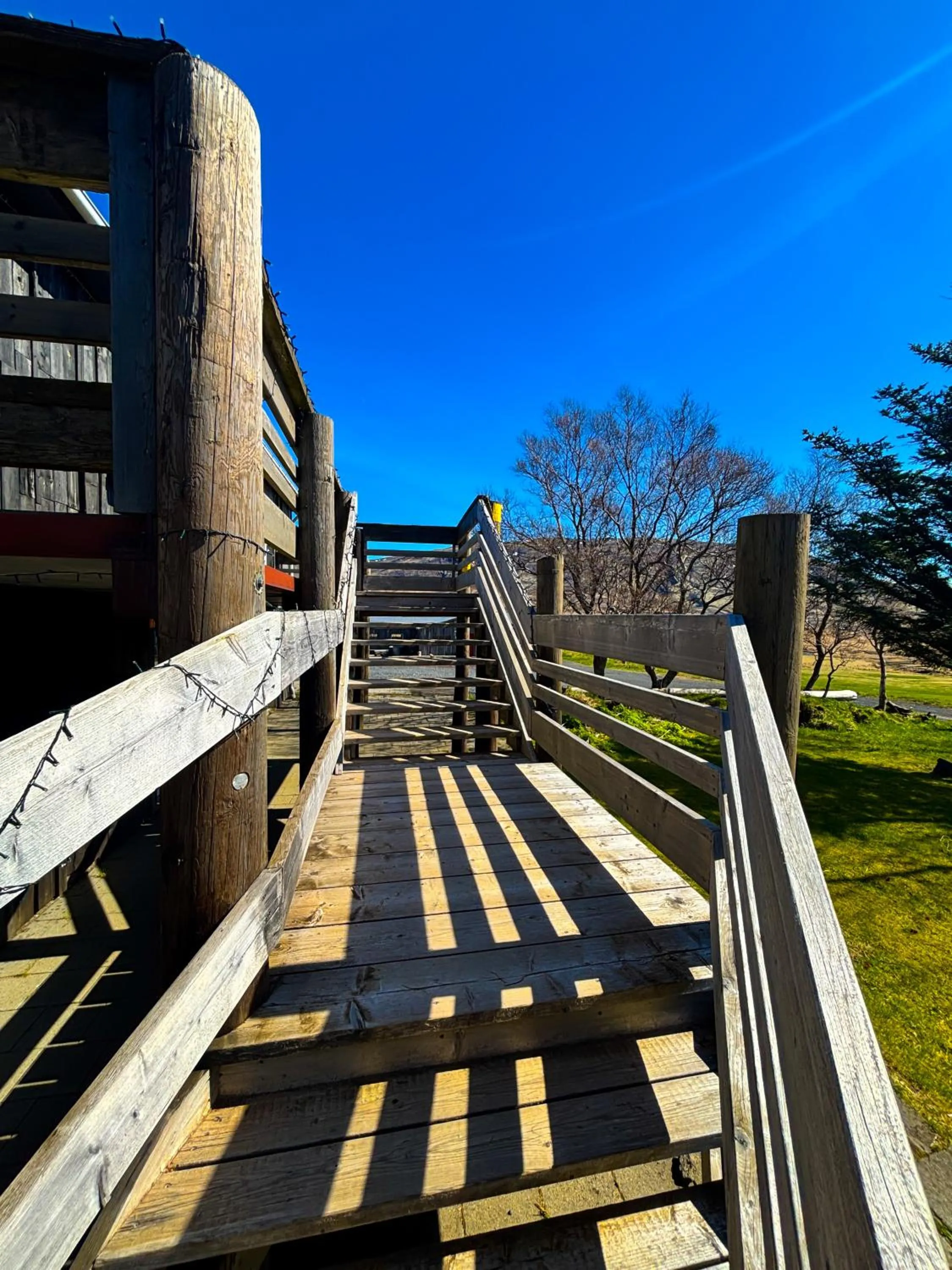 Natural landscape in Hotel Brú countryside
