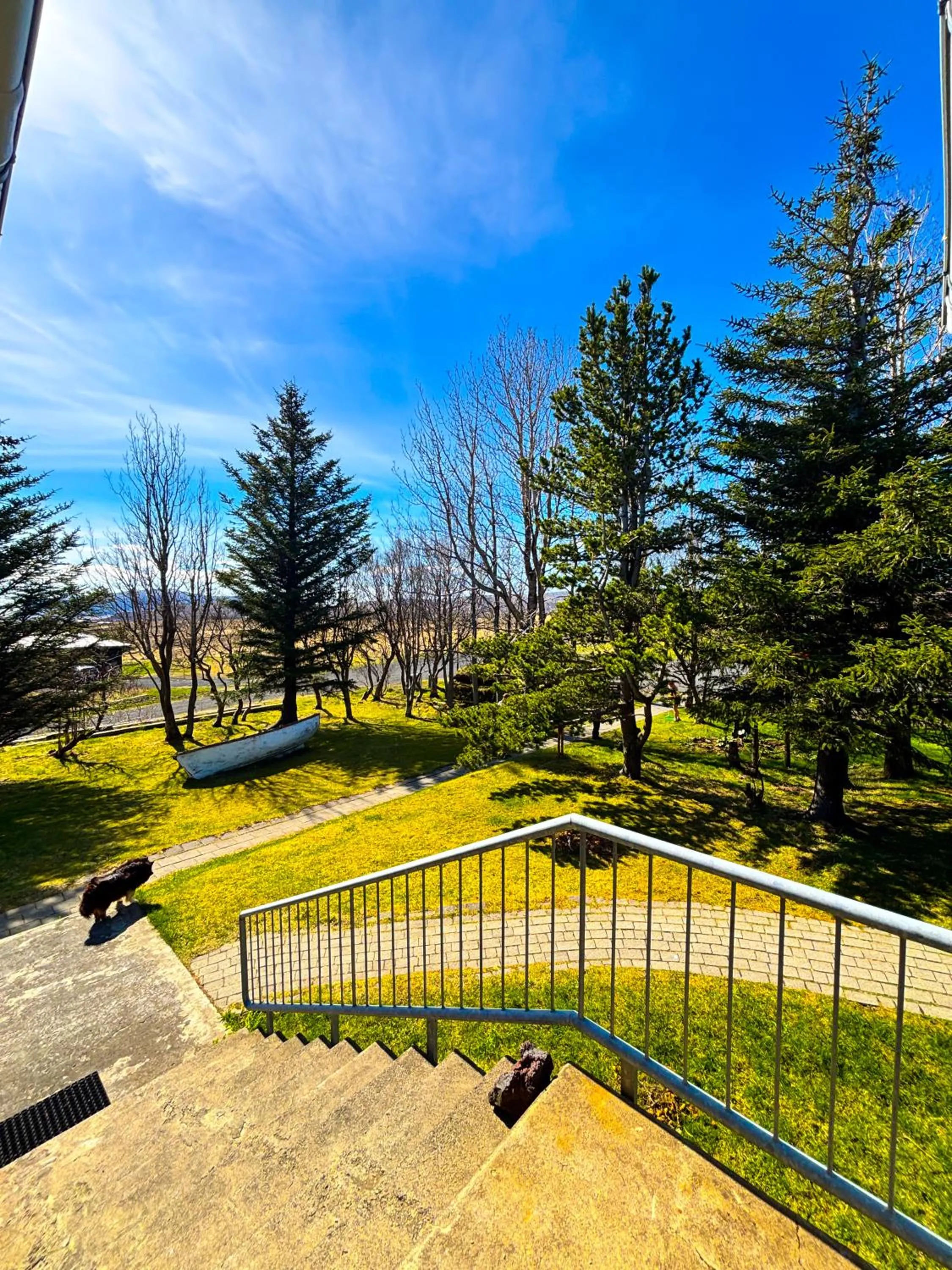 Balcony/Terrace in Hotel Brú countryside