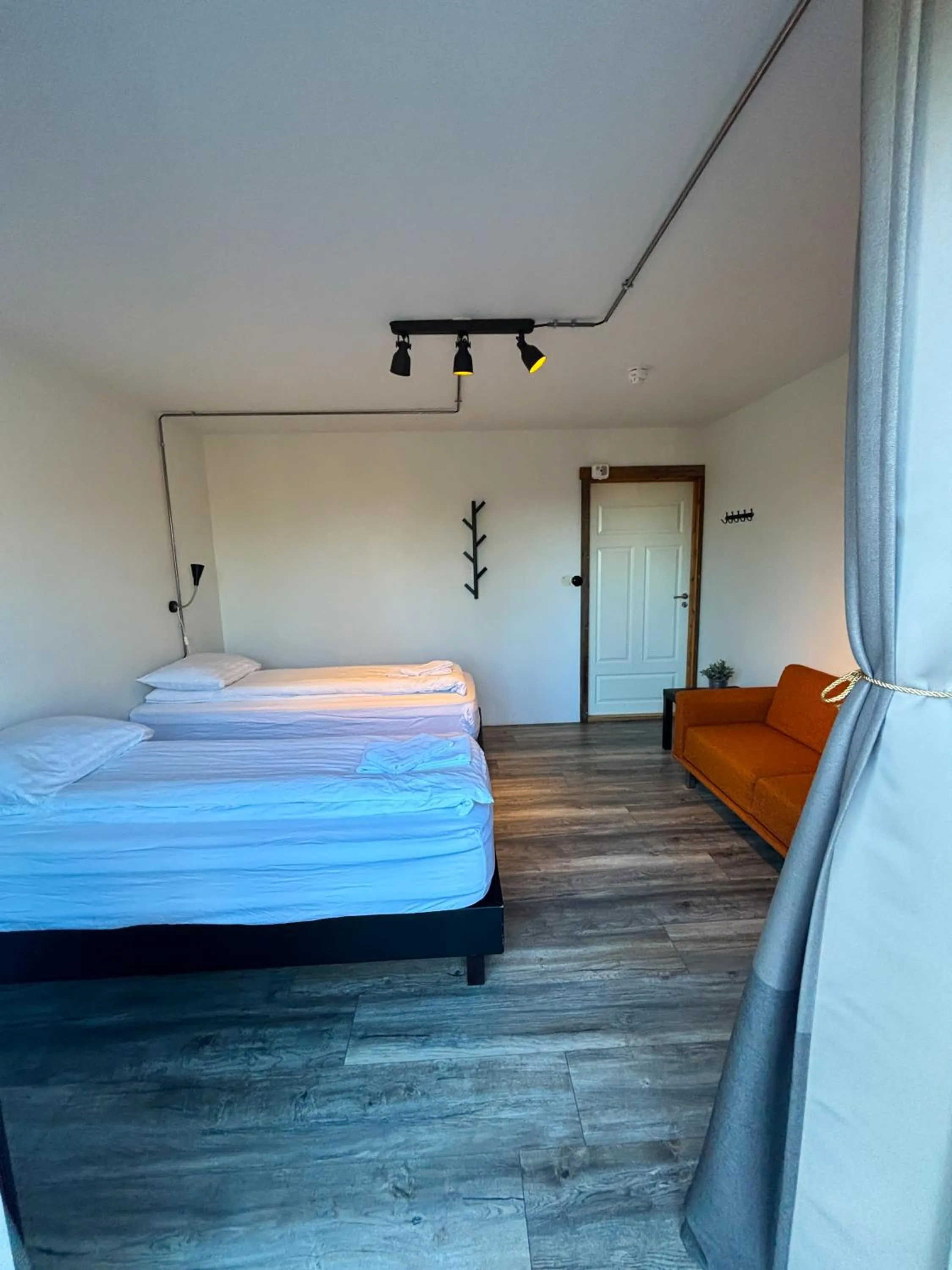 Bed in Hotel Brú countryside