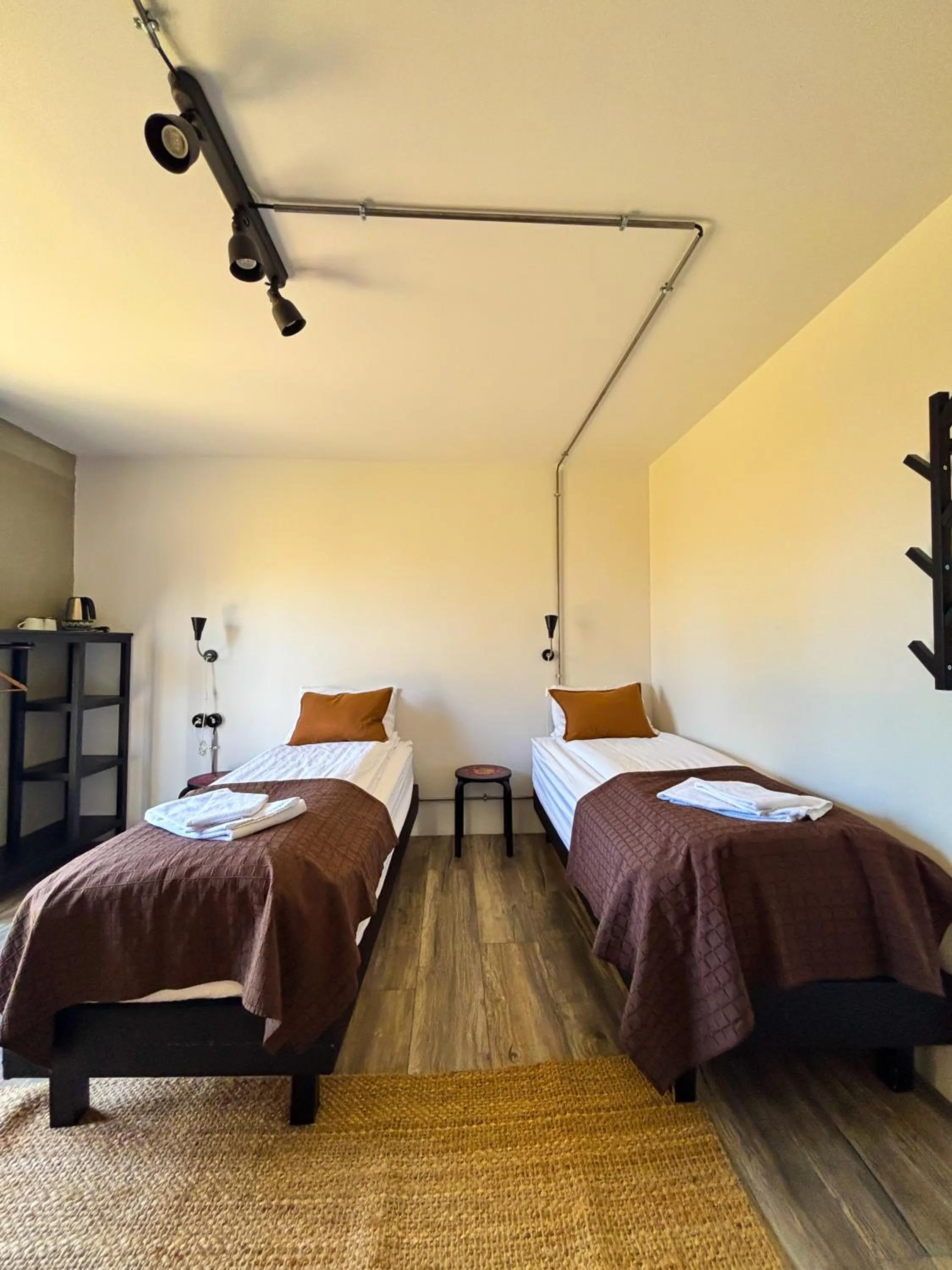 Bed in Hotel Brú countryside