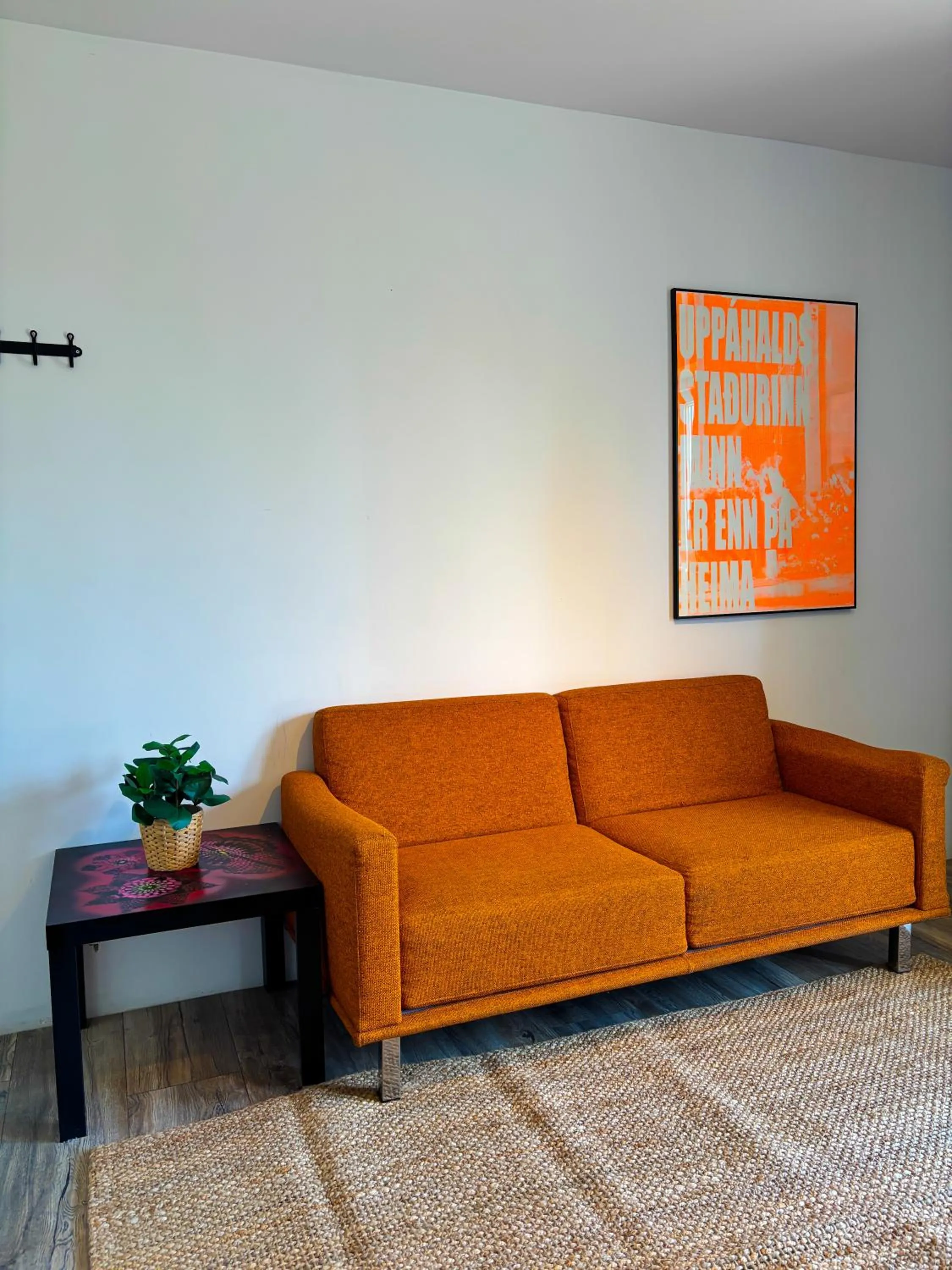Living room in Hotel Brú countryside