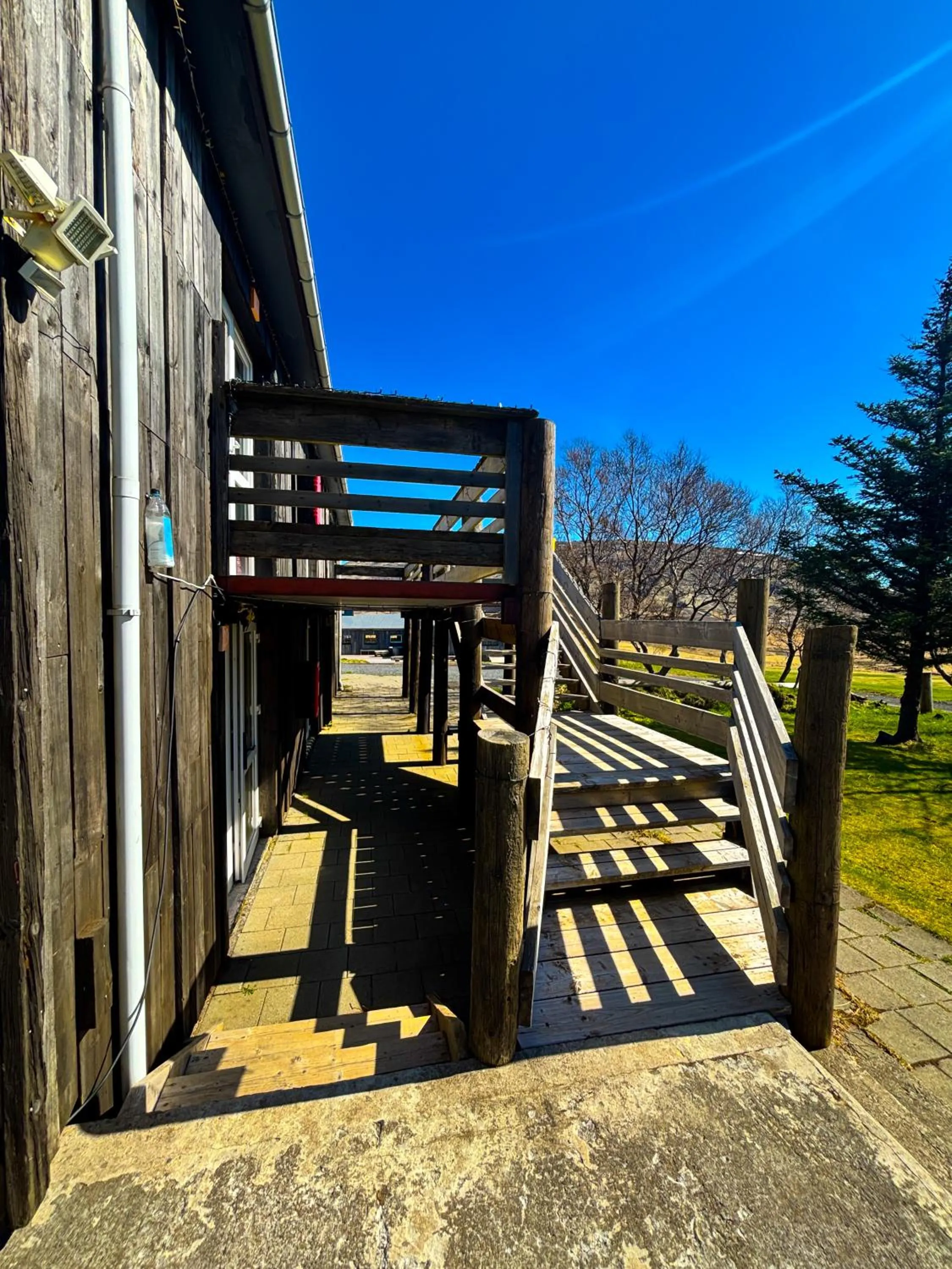 Property building in Hotel Brú countryside