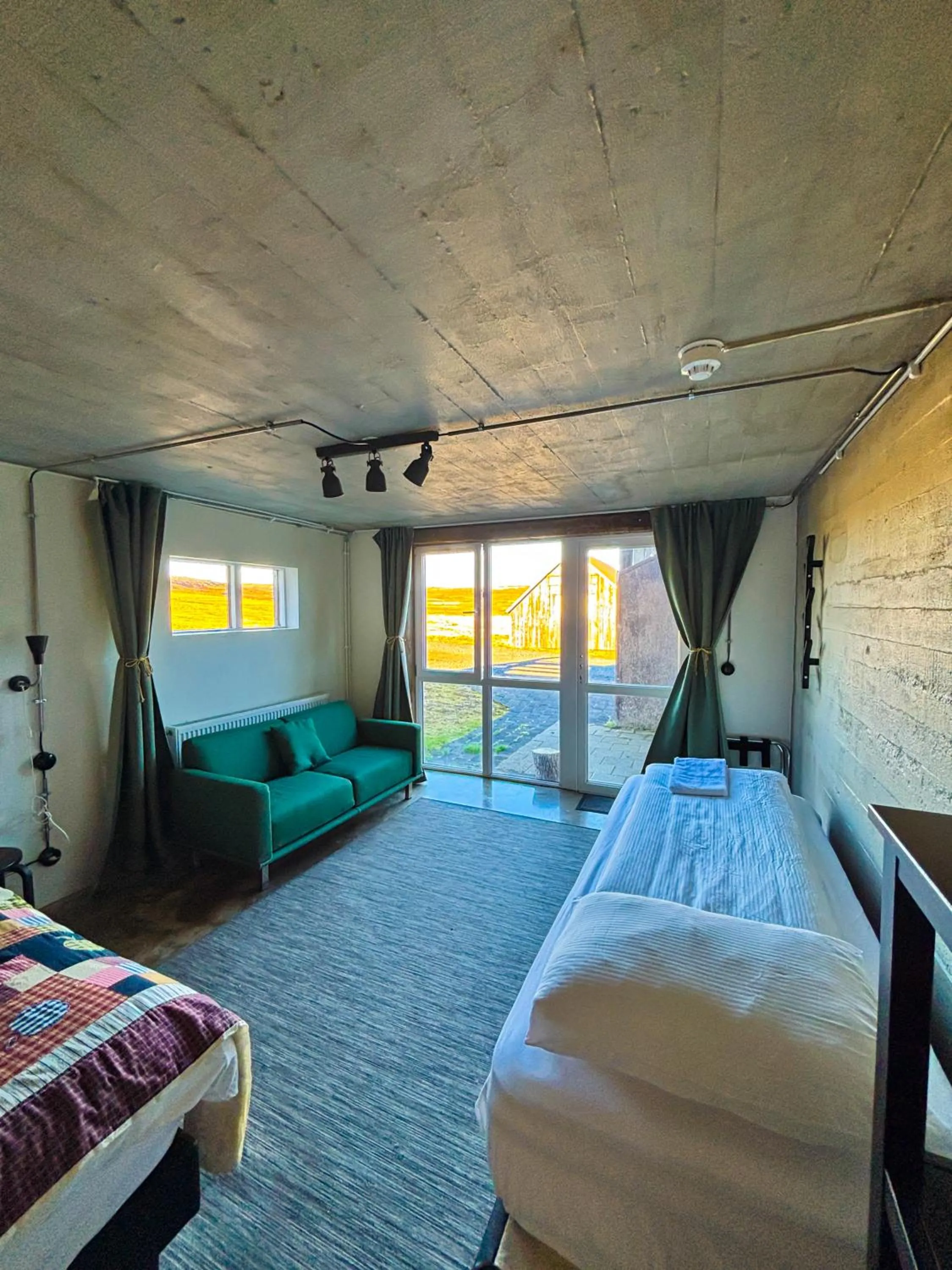 Bed in Hotel Brú countryside