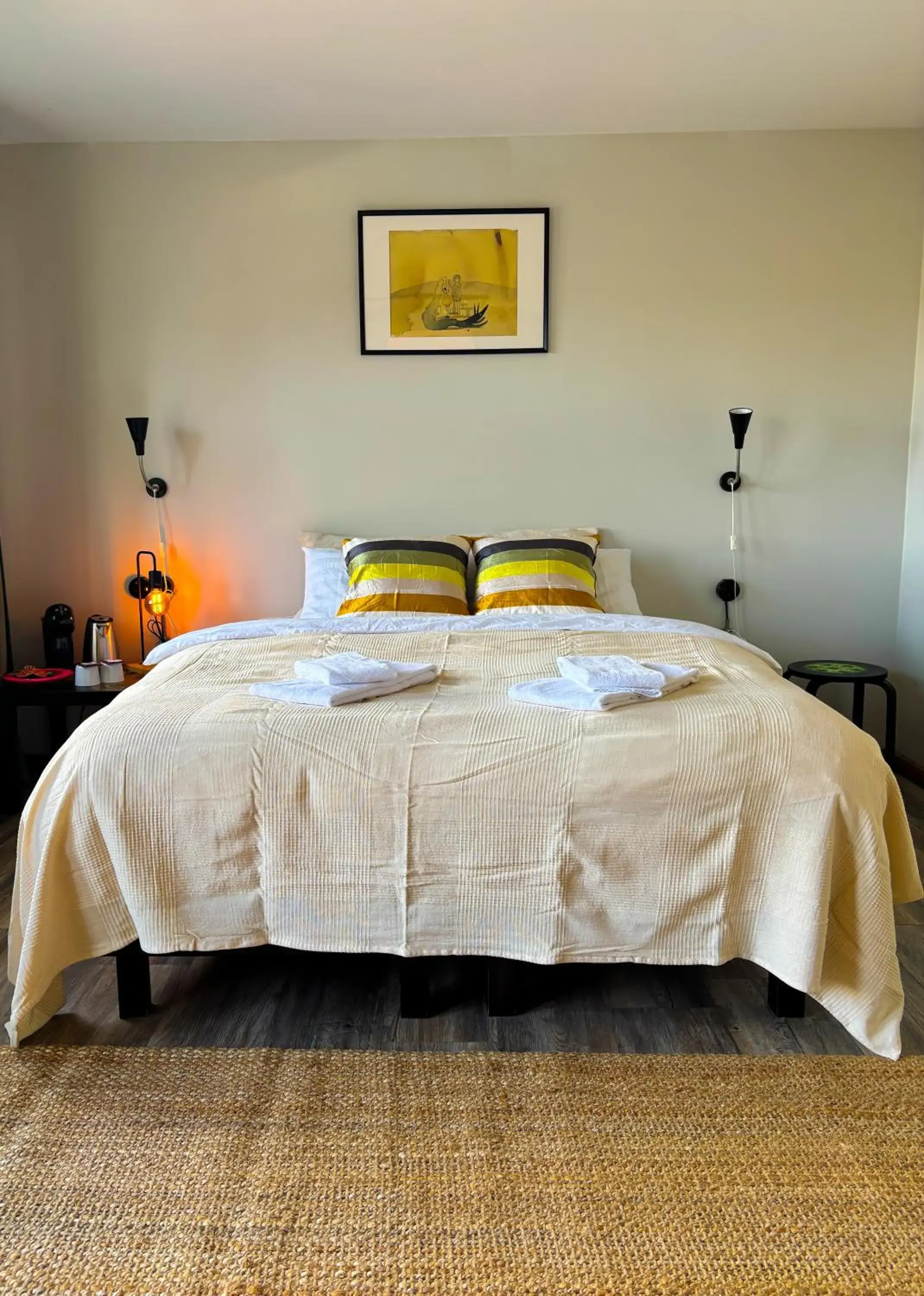 Superior Double or Twin Room with Balcony in Hotel Brú countryside Superior Double or Twin Room with Balcony in Hotel Brú countryside