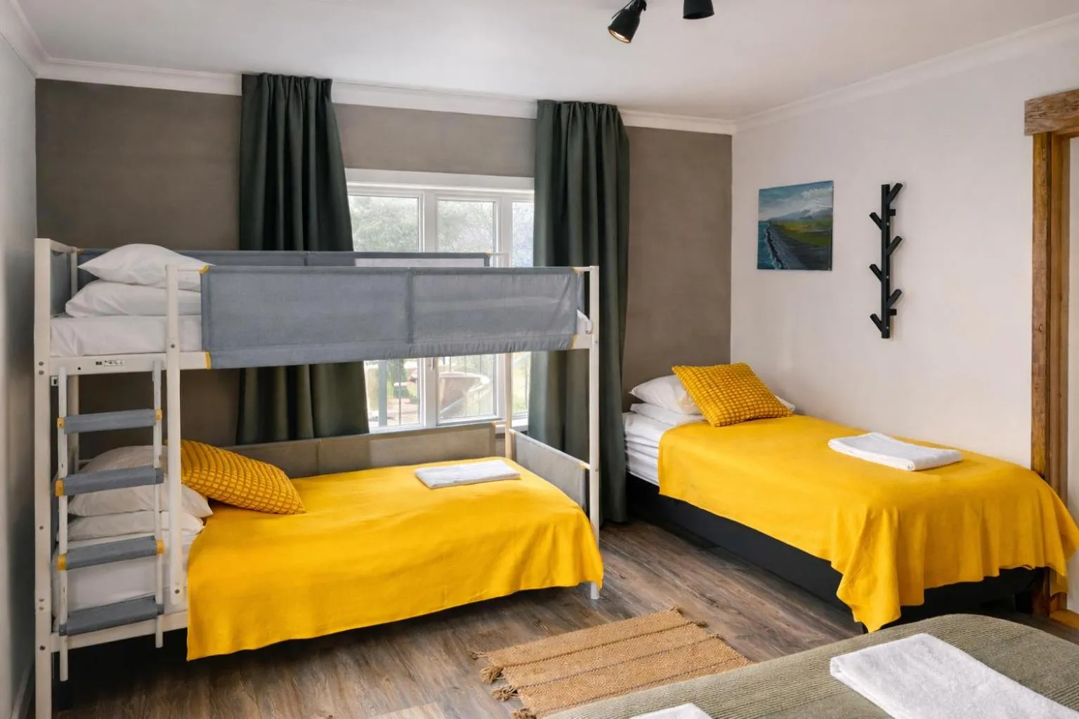 Bed in Hotel Brú countryside