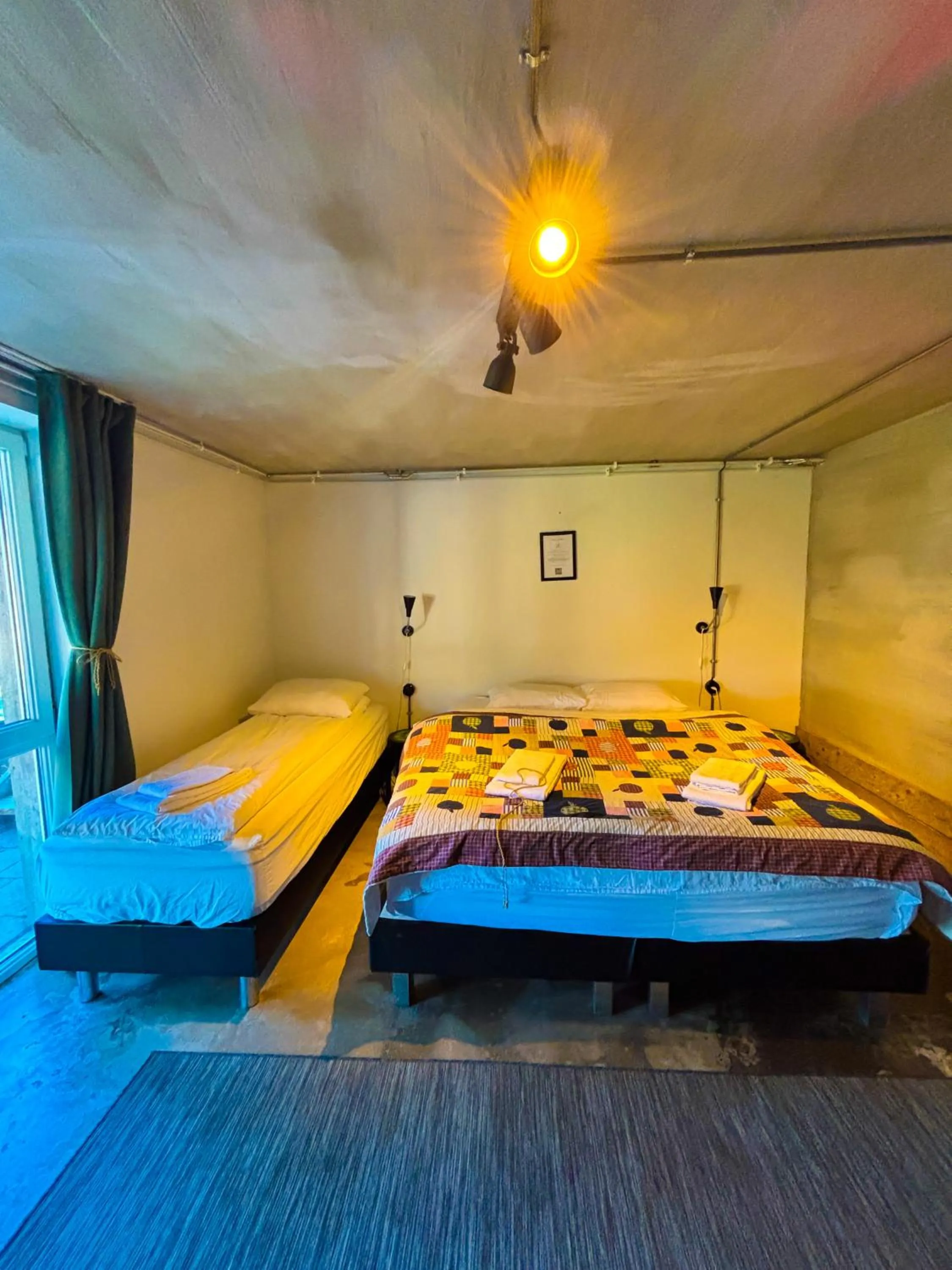 Photo of the whole room, Bed in Hotel Brú countryside