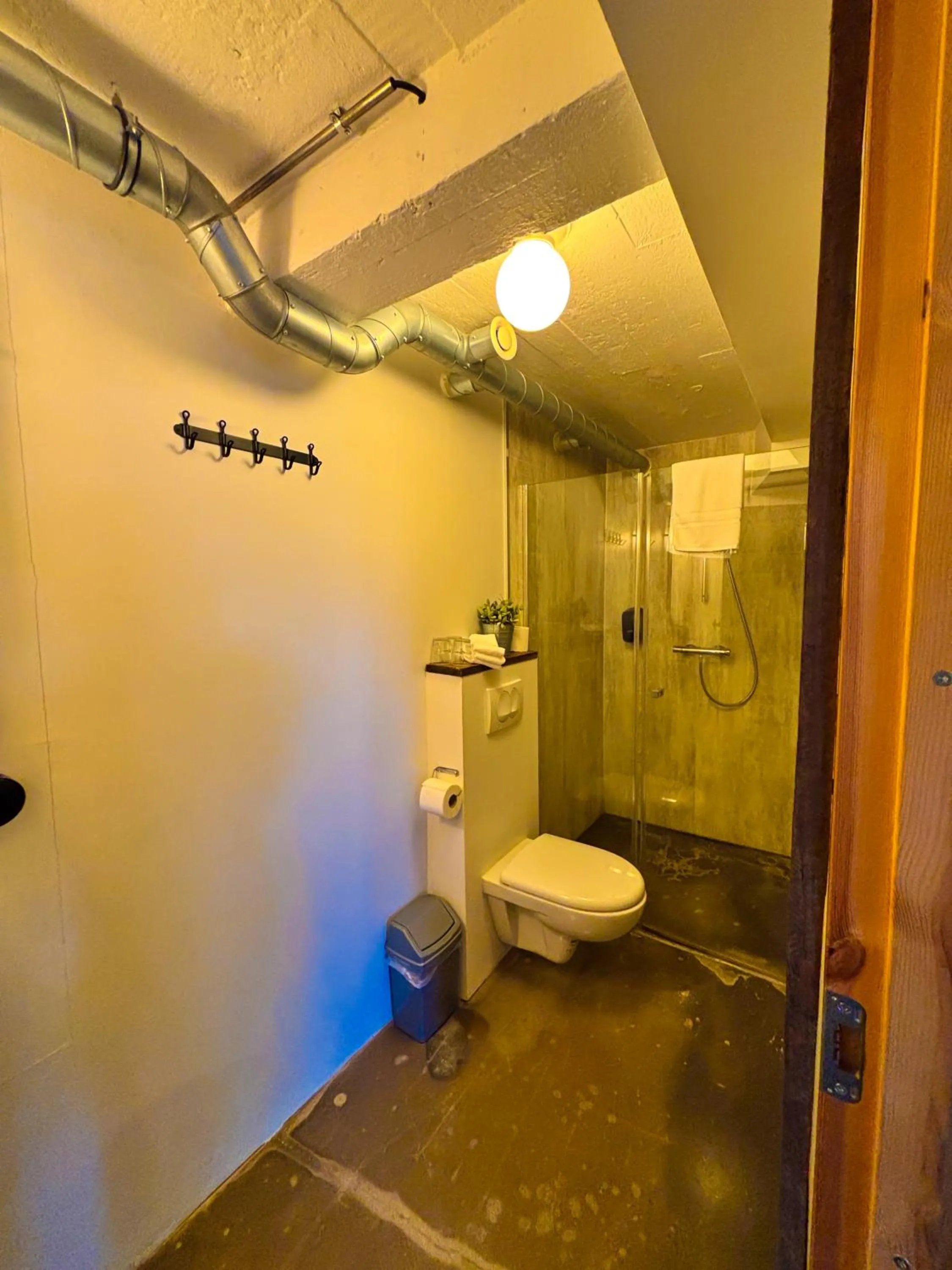 Bathroom in Hotel Brú countryside