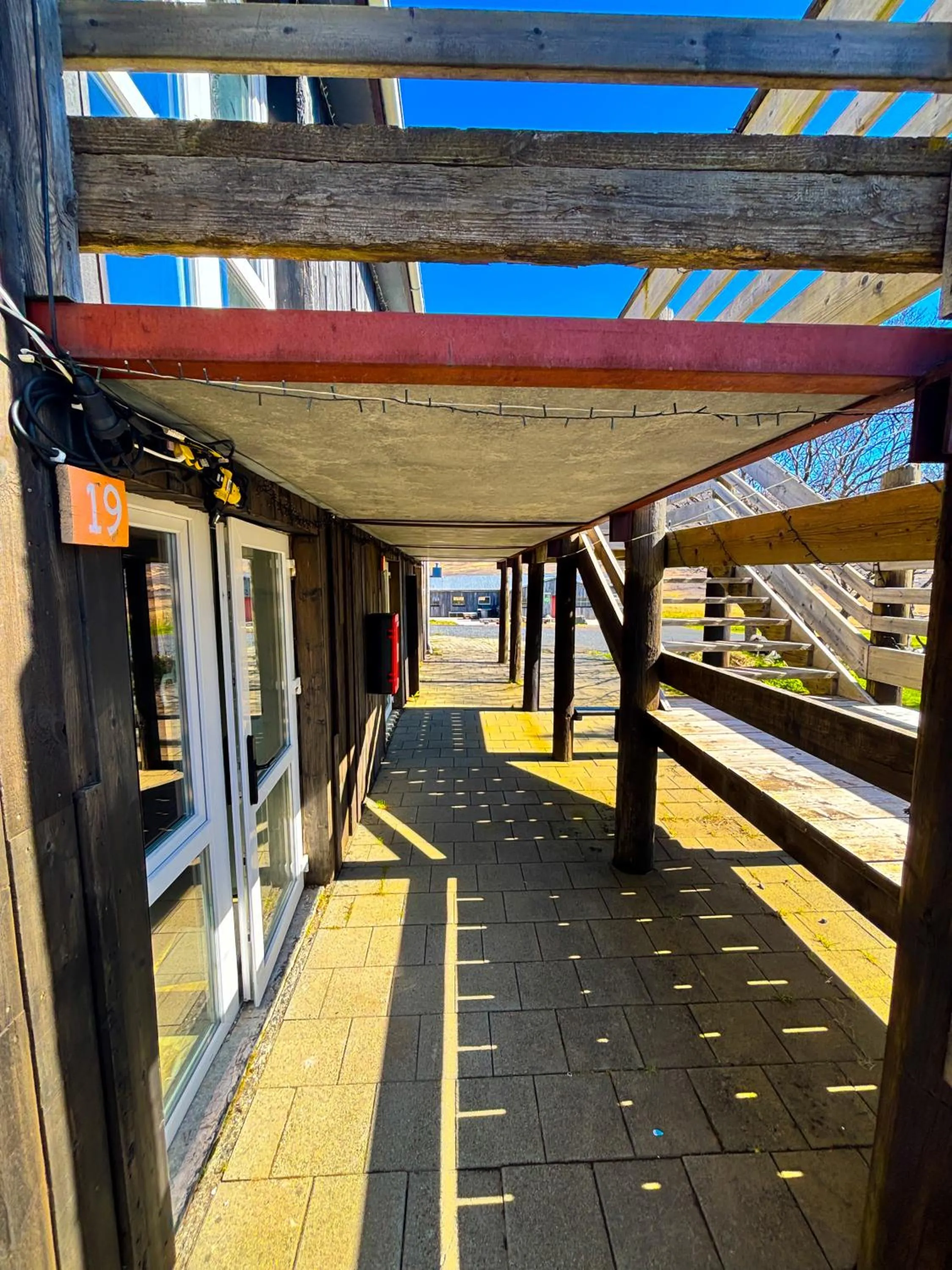 Property building in Hotel Brú countryside