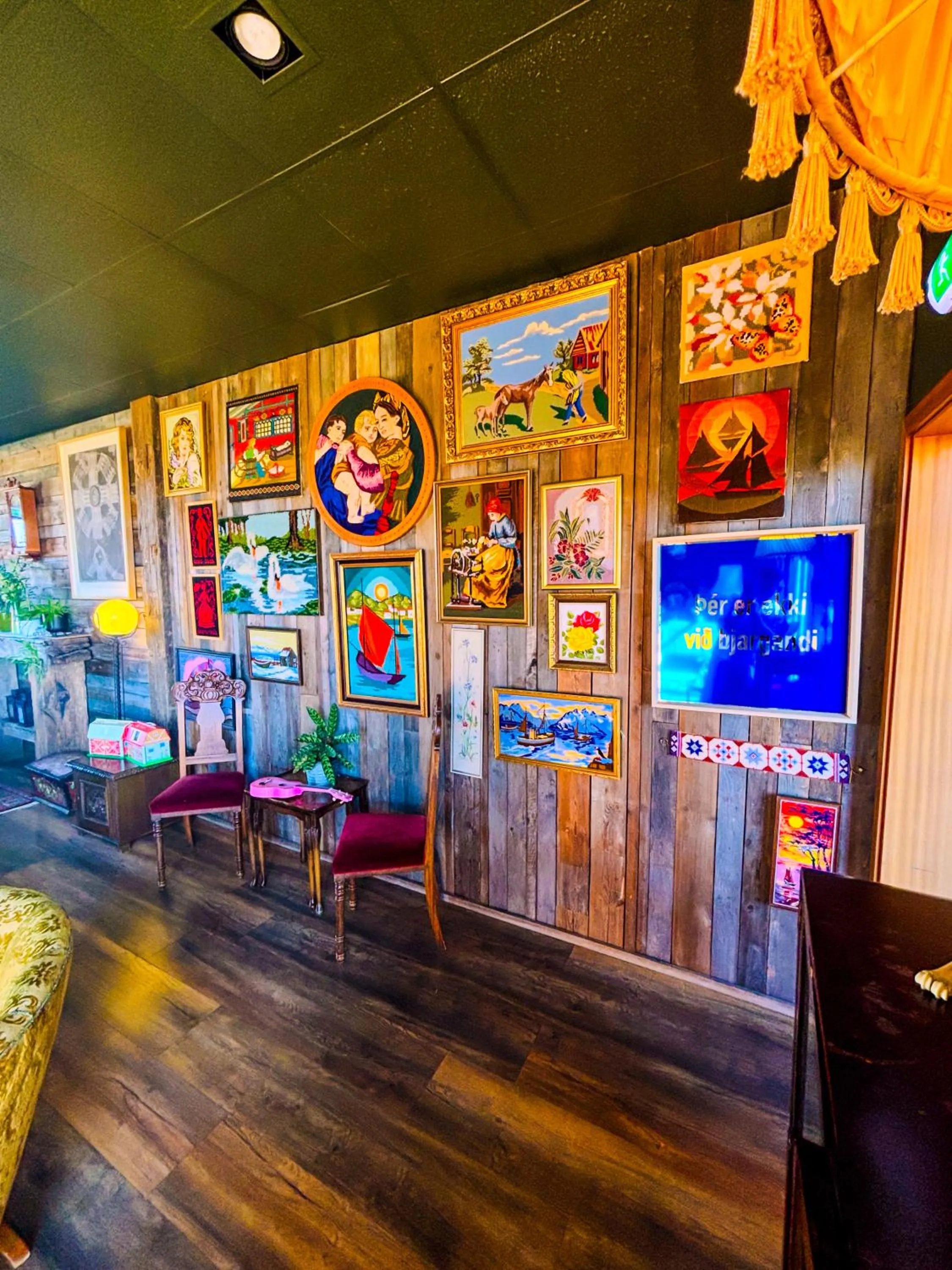 Lobby or reception in Hotel Brú countryside