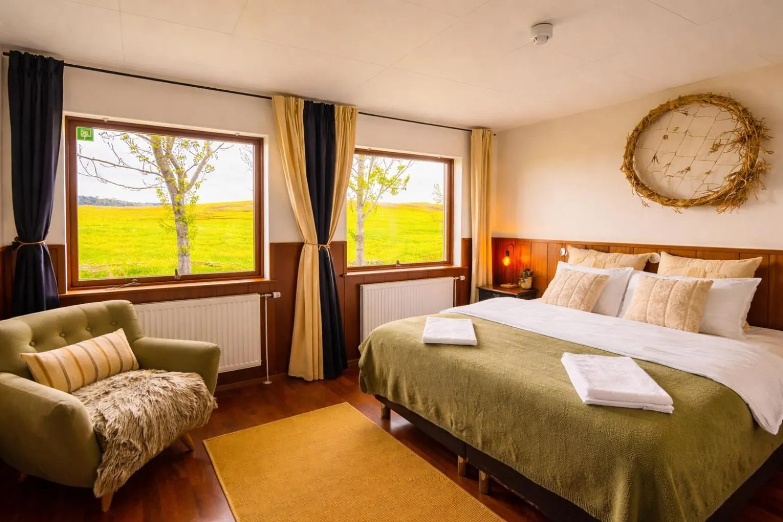 Photo of the whole room, Bed in Hotel Brú countryside