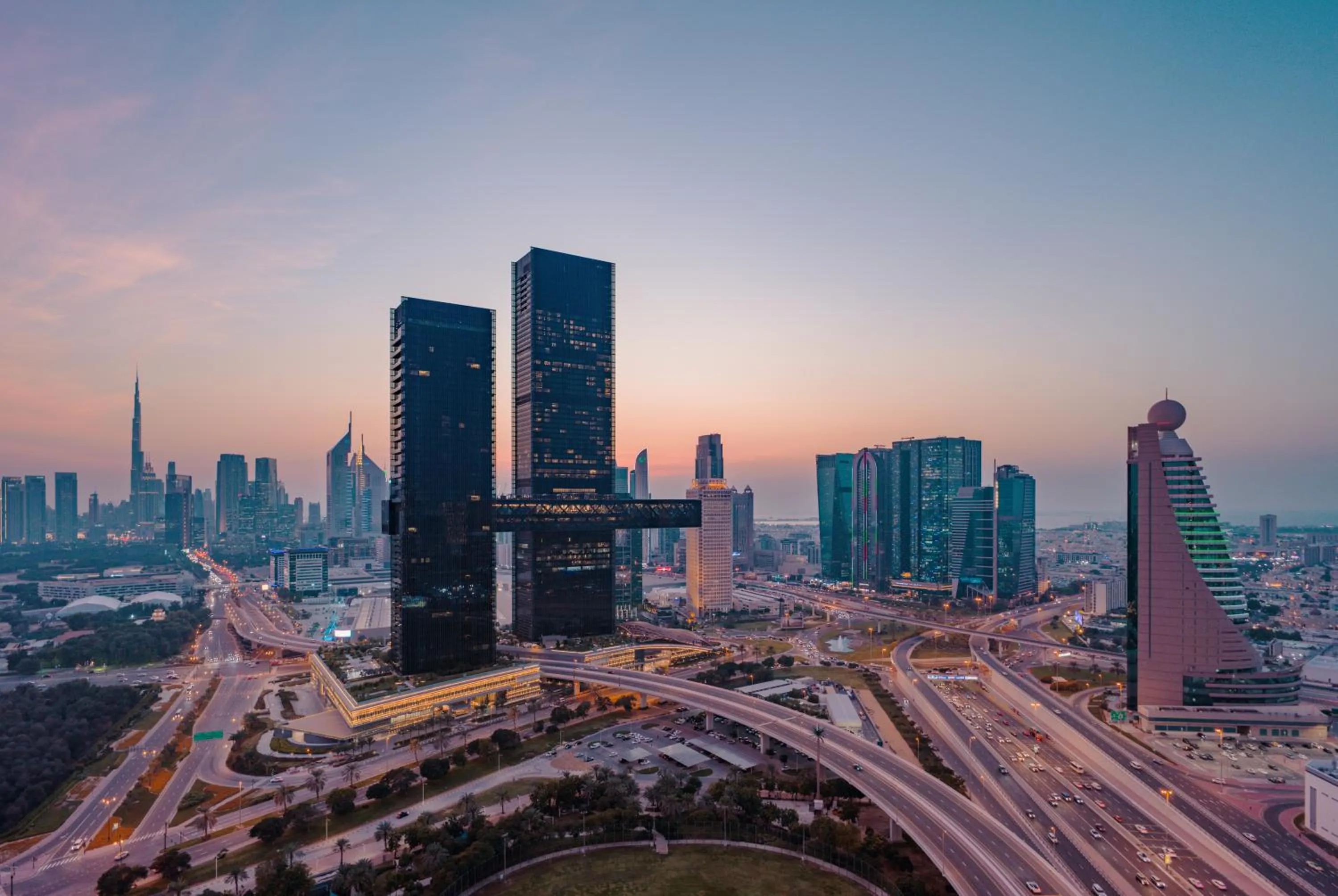 Bird's eye view in One&Only One Za'abeel