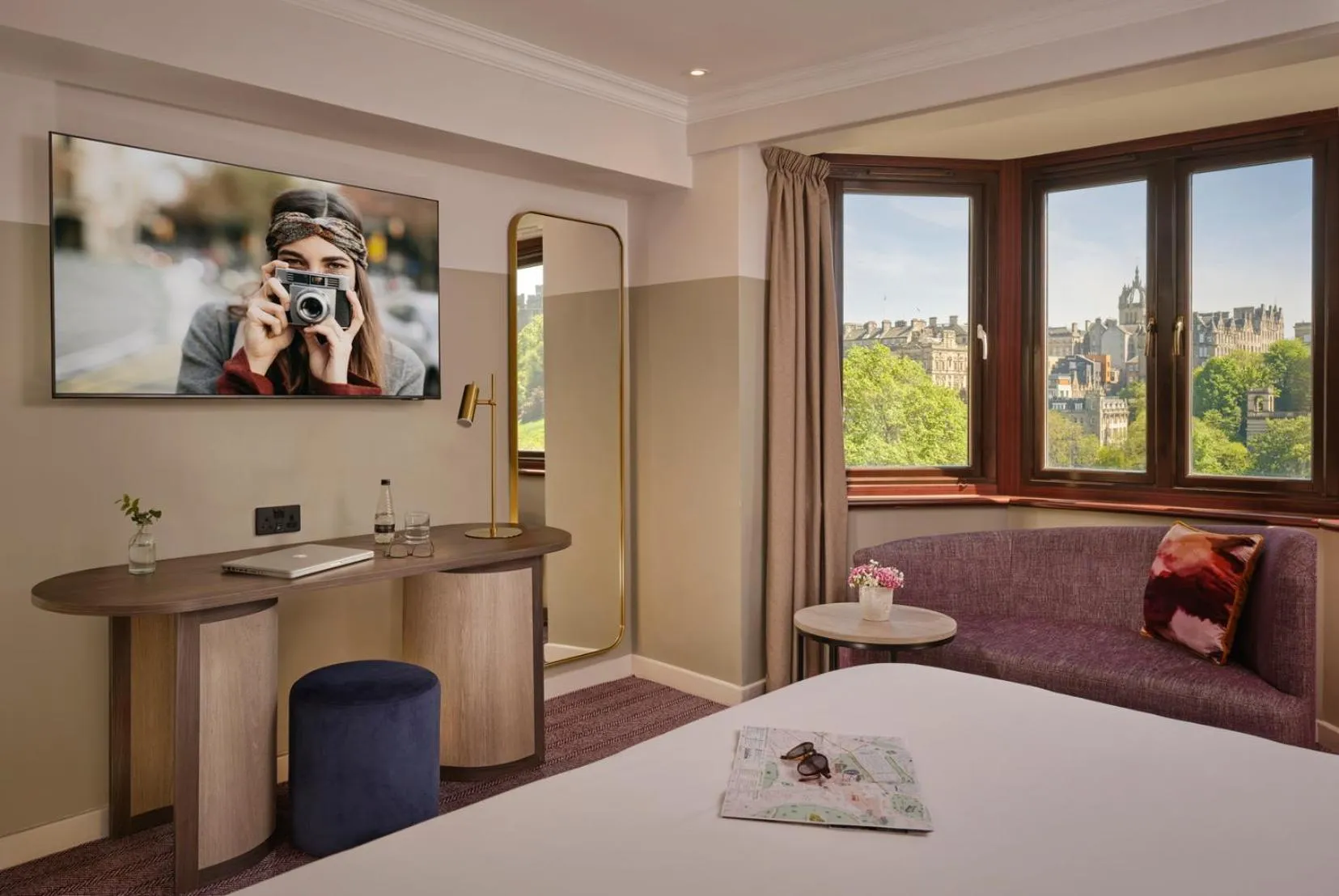 Bed in Mount Royal Hotel Edinburgh by The Unlimited Collection