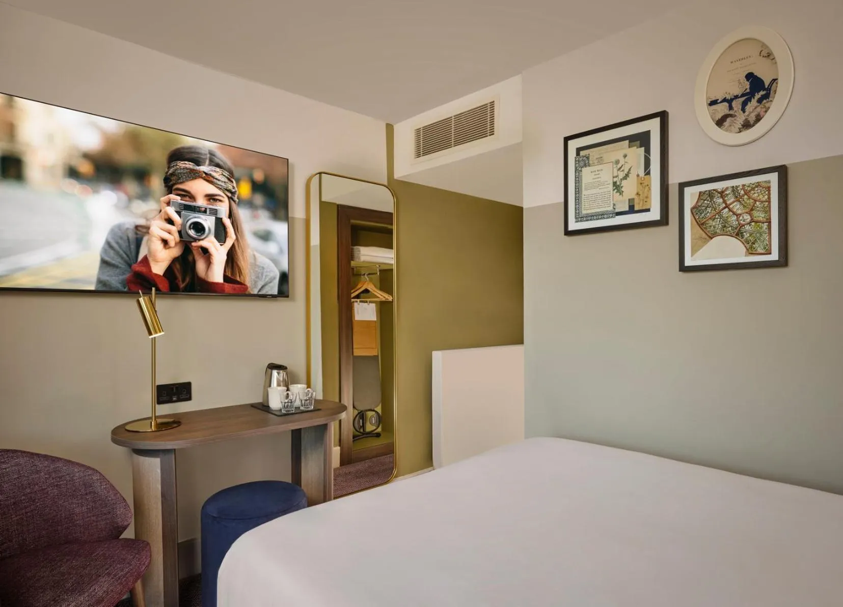 Bed in Mount Royal Hotel Edinburgh by The Unlimited Collection