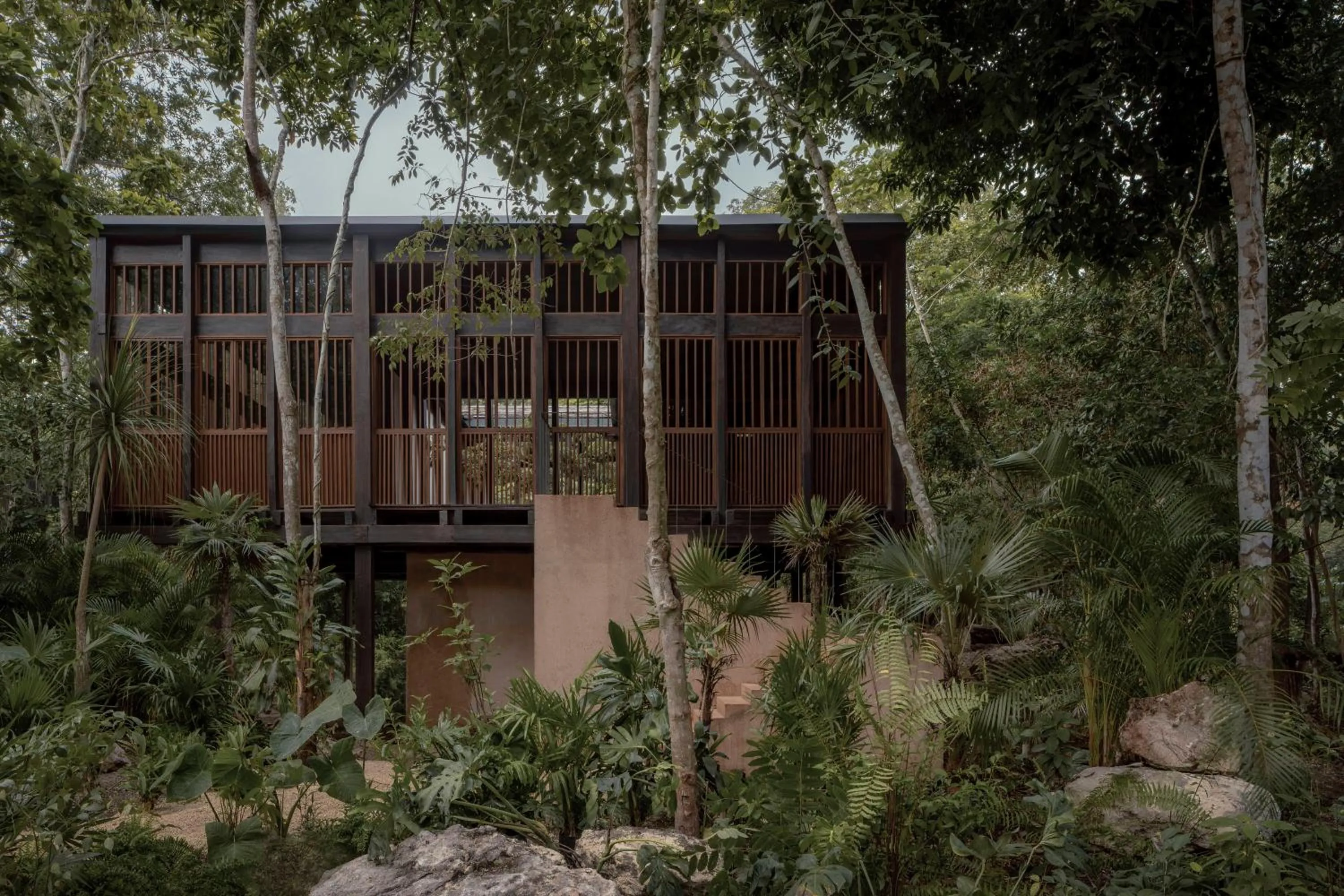 Lake view in Boca de Agua Bacalar