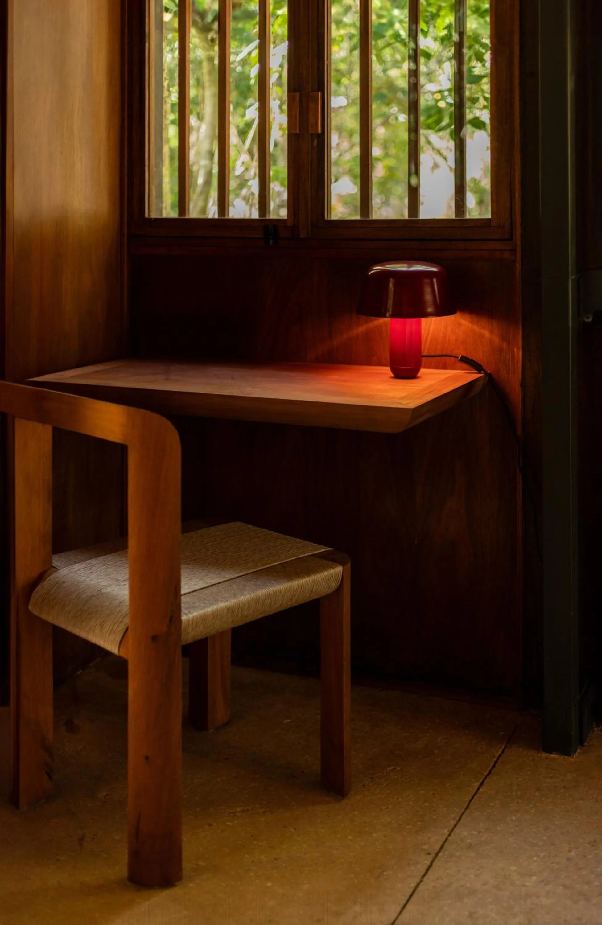 Seating area in Boca de Agua Bacalar