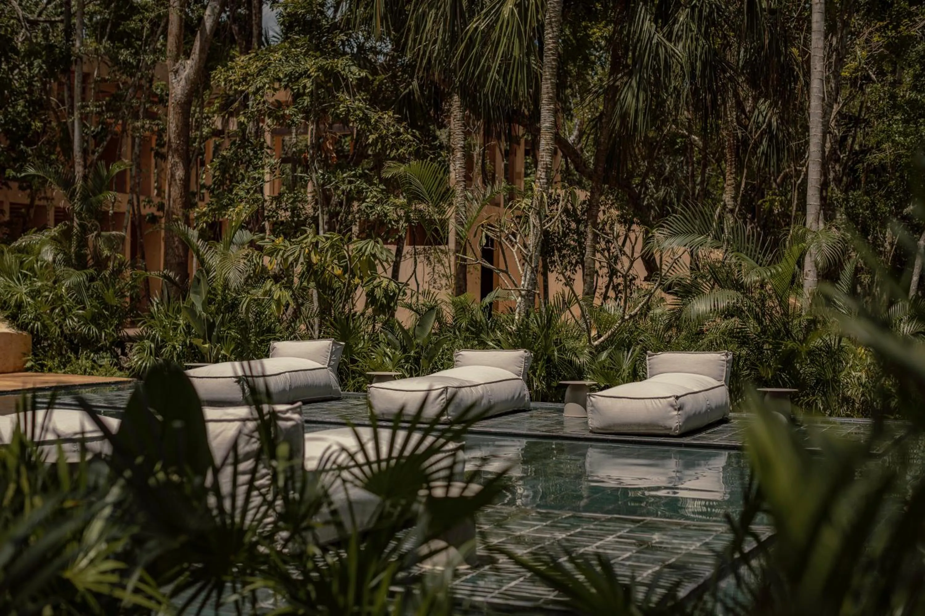 Swimming pool in Boca de Agua Bacalar
