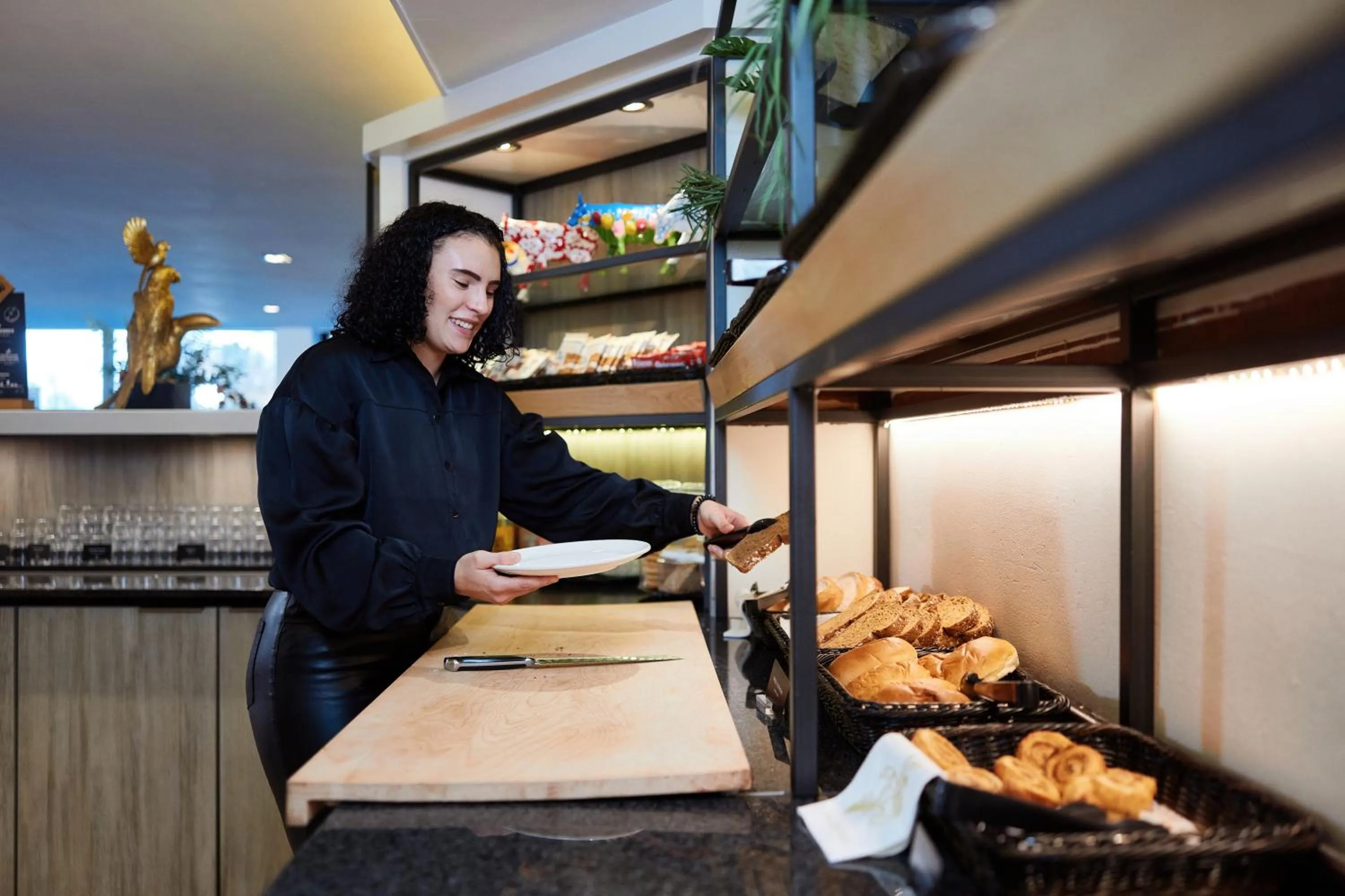 Buffet breakfast in Van der Valk Drachten