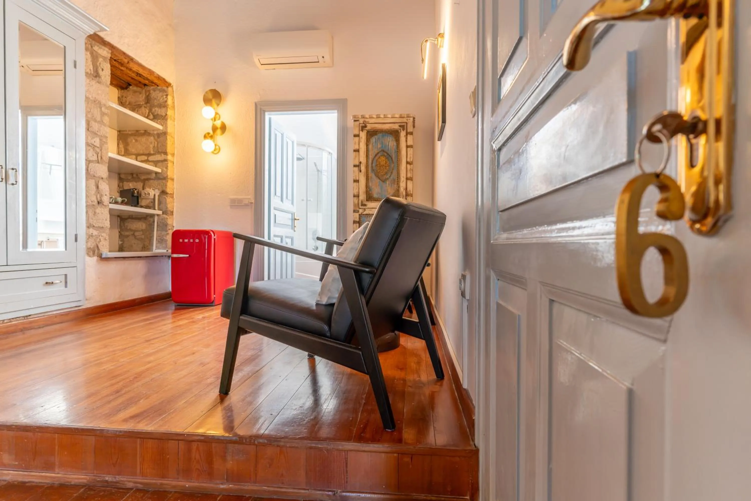 Living room in Alaçatı Taş Otel