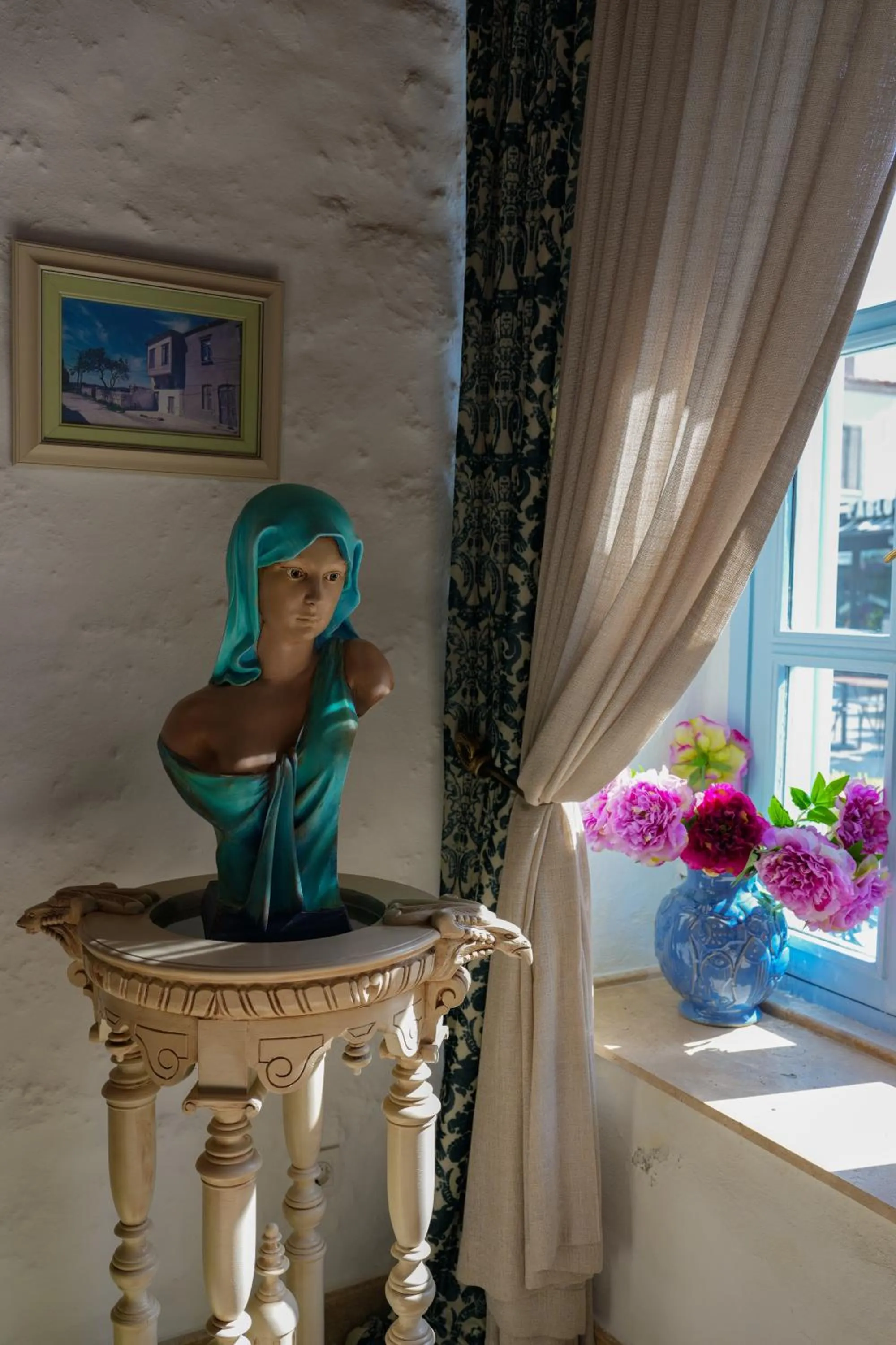 Lobby or reception in Alaçatı Taş Otel