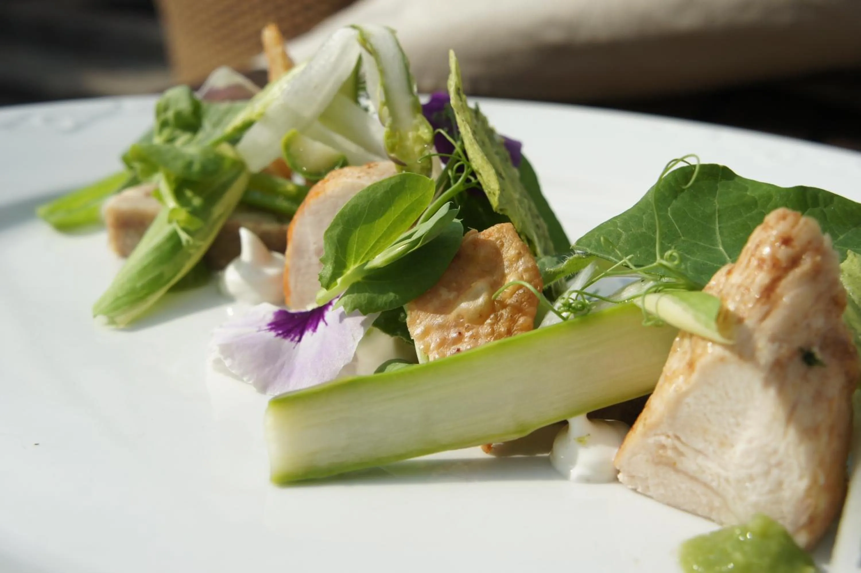 Food in Lyng Dal Hotel og Restaurant