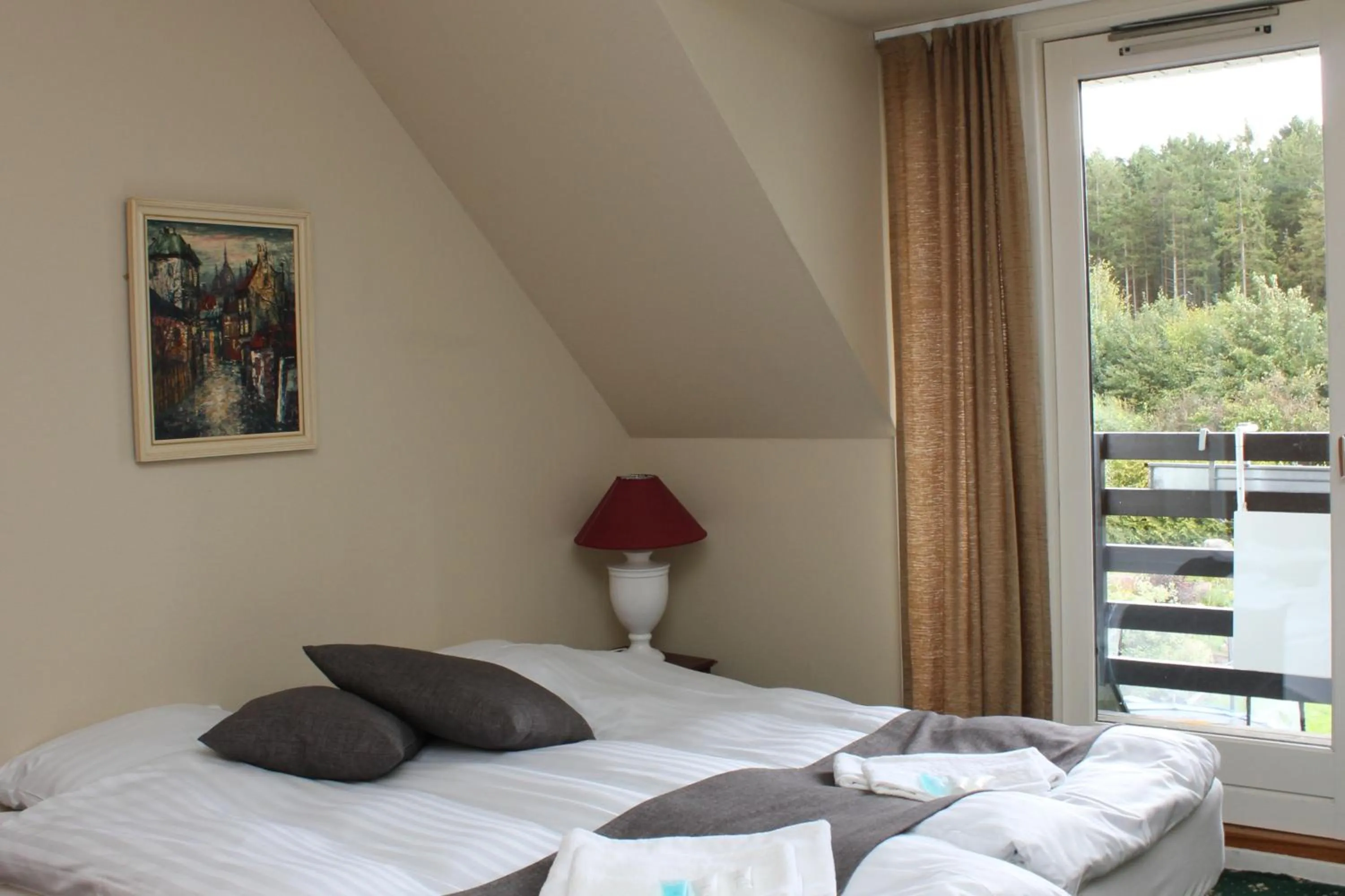 Bed in Lyng Dal Hotel og Restaurant