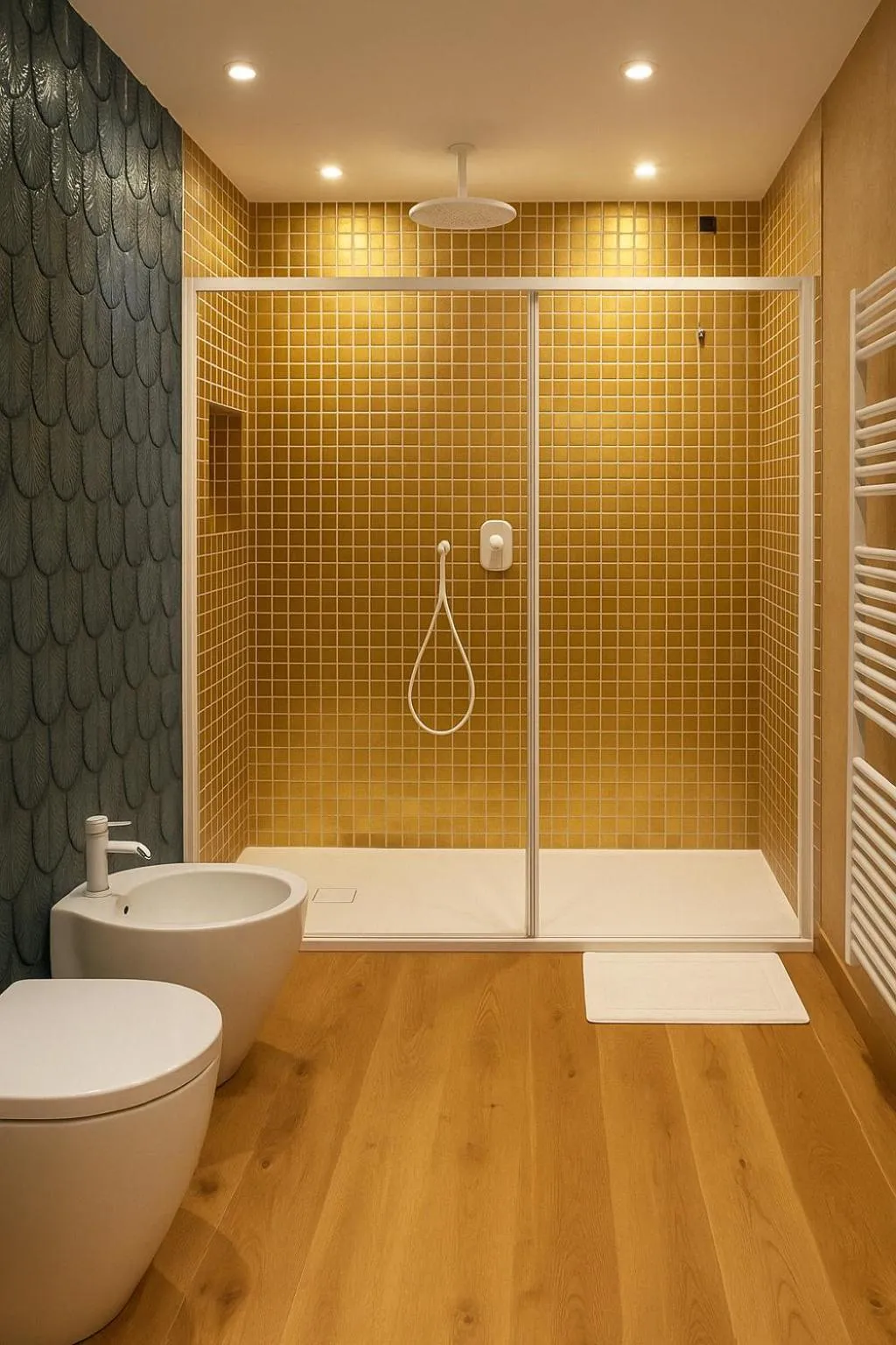 Shower in Isola Memmia