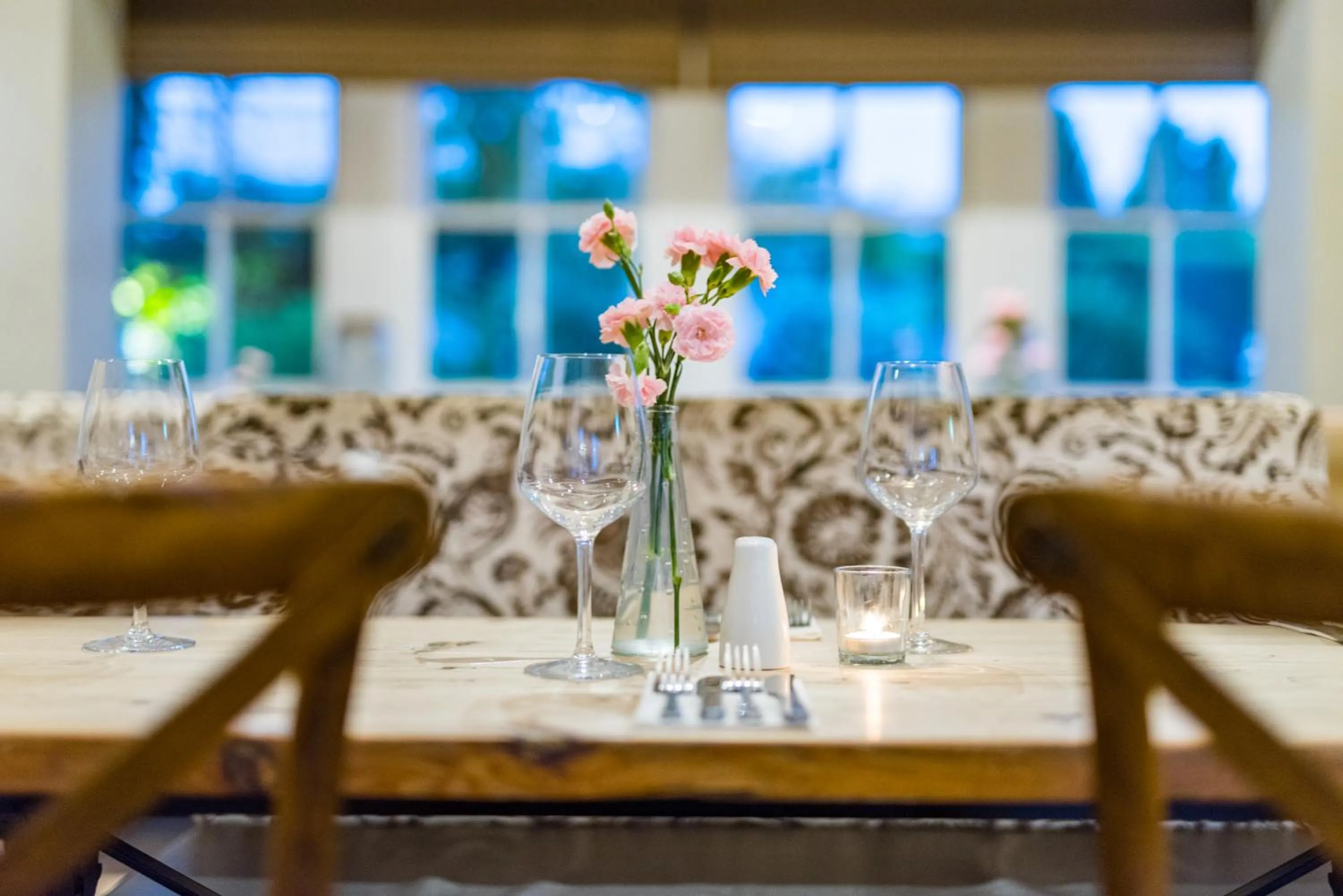 Dining area in The Queens