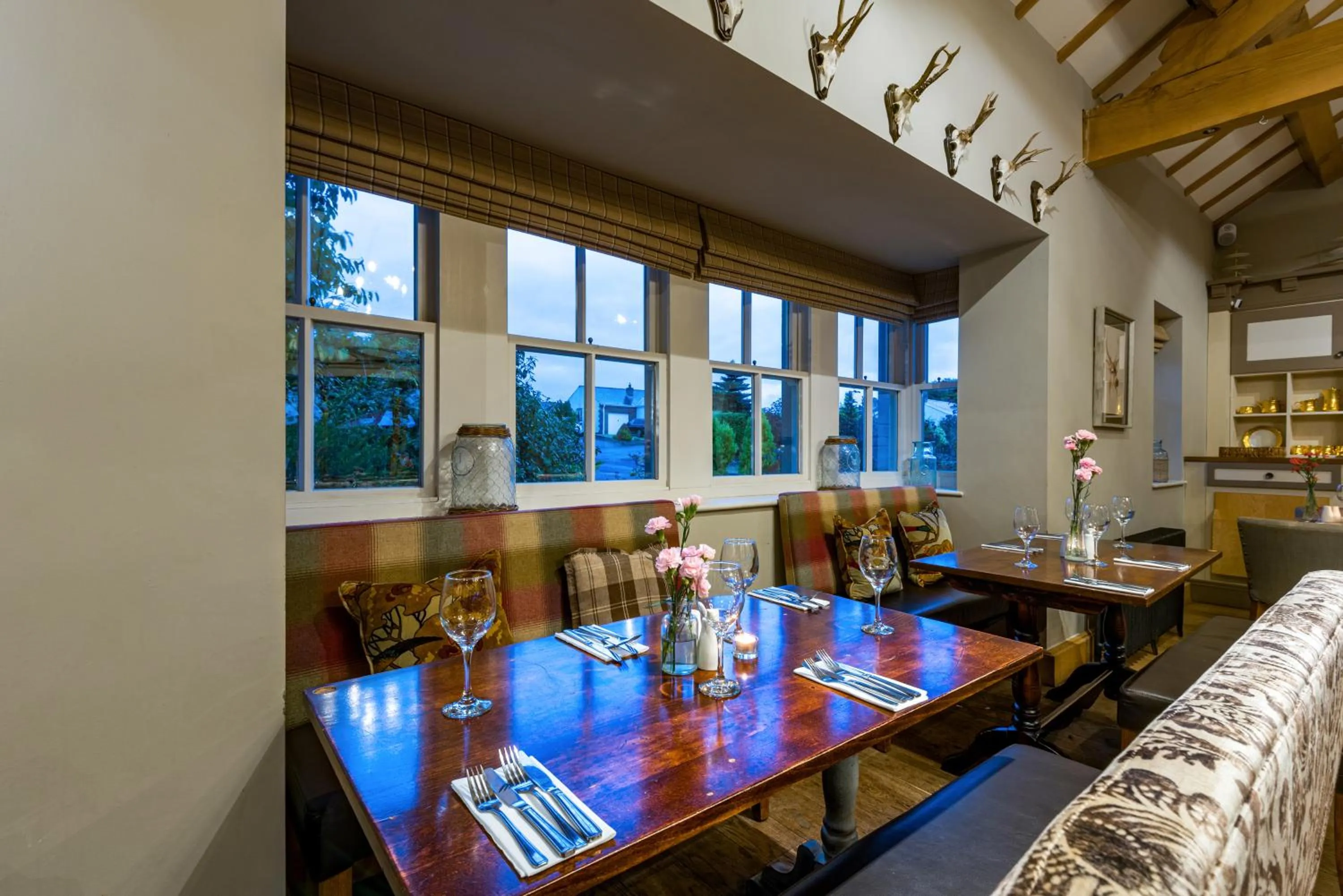 Dining area in The Queens