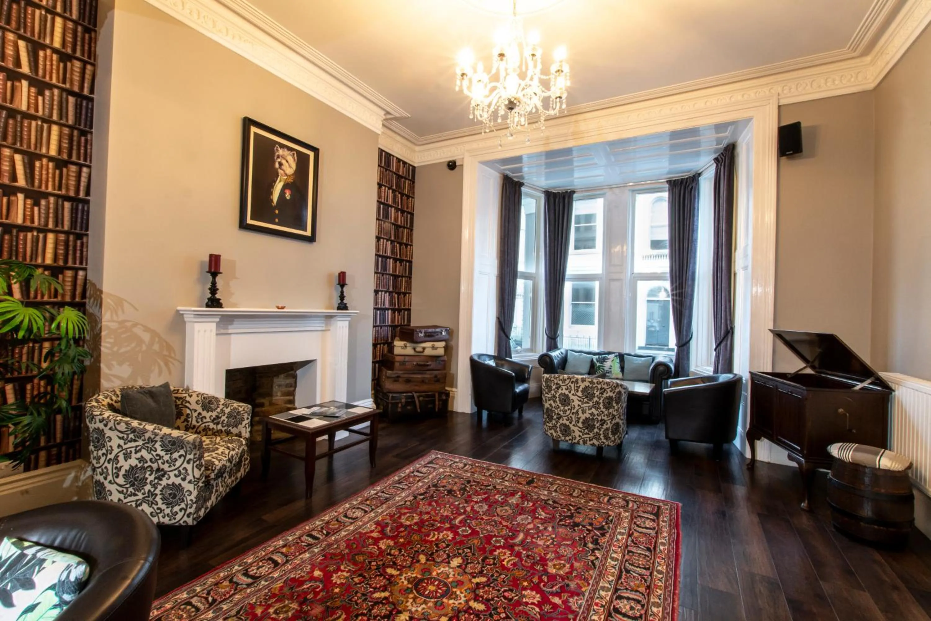 Living room in The Grosvenor Plymouth