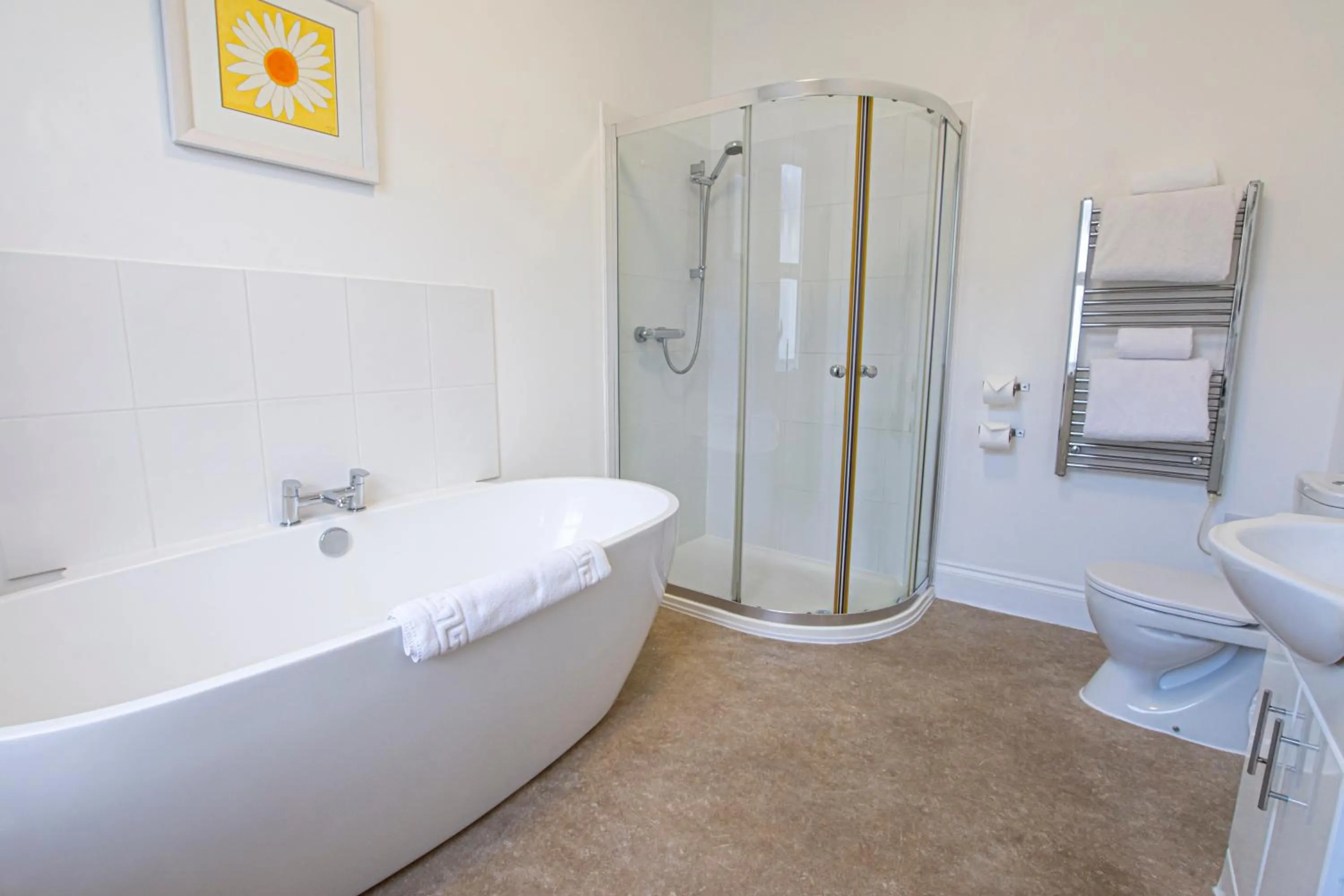 Shower in The Grosvenor Plymouth