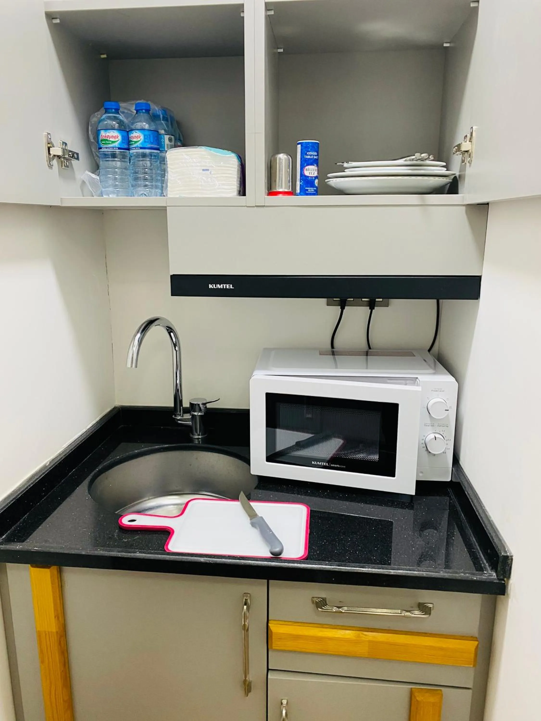 Kitchen or kitchenette in Guldehan Hotel