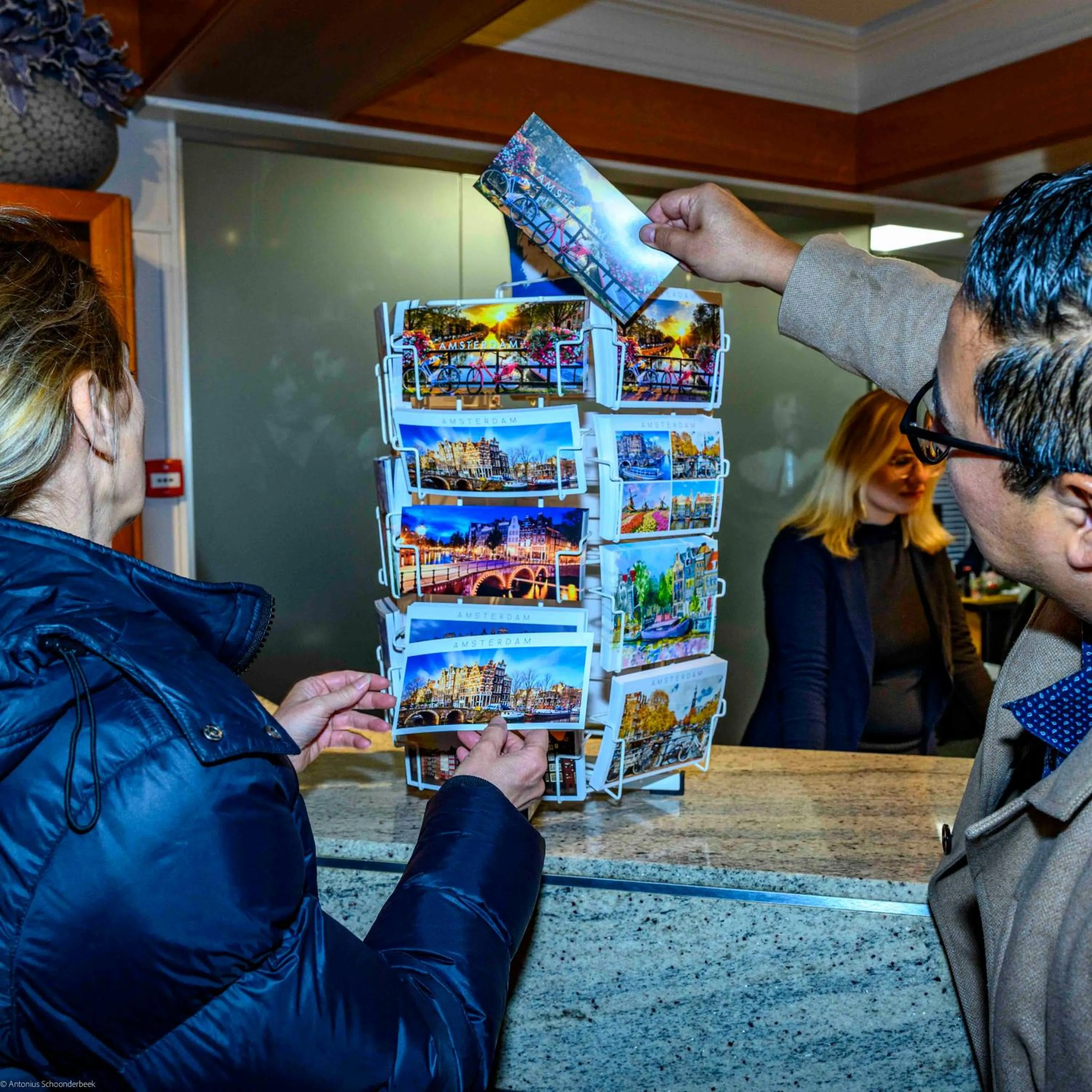 Lobby or reception in Grand Hotel Amstelveen