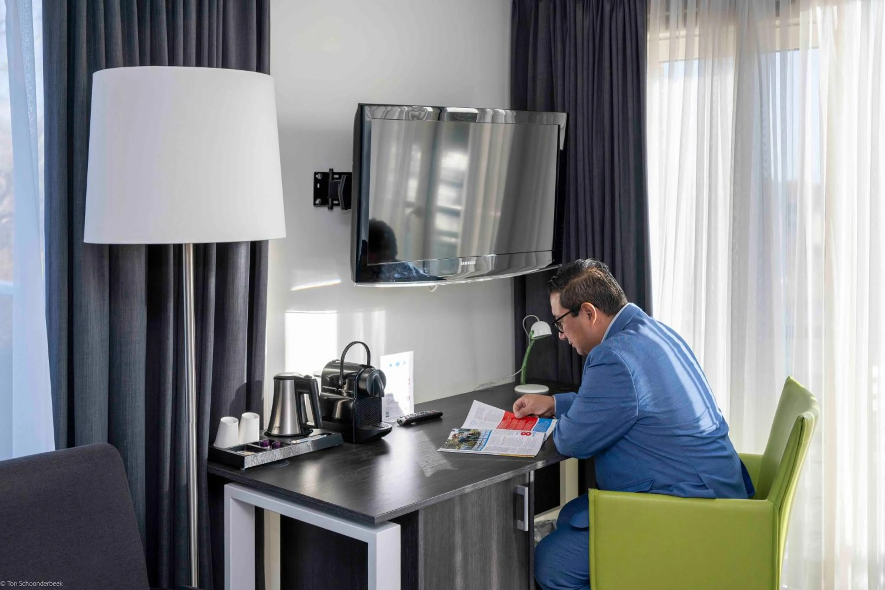 Bedroom in Grand Hotel Amstelveen