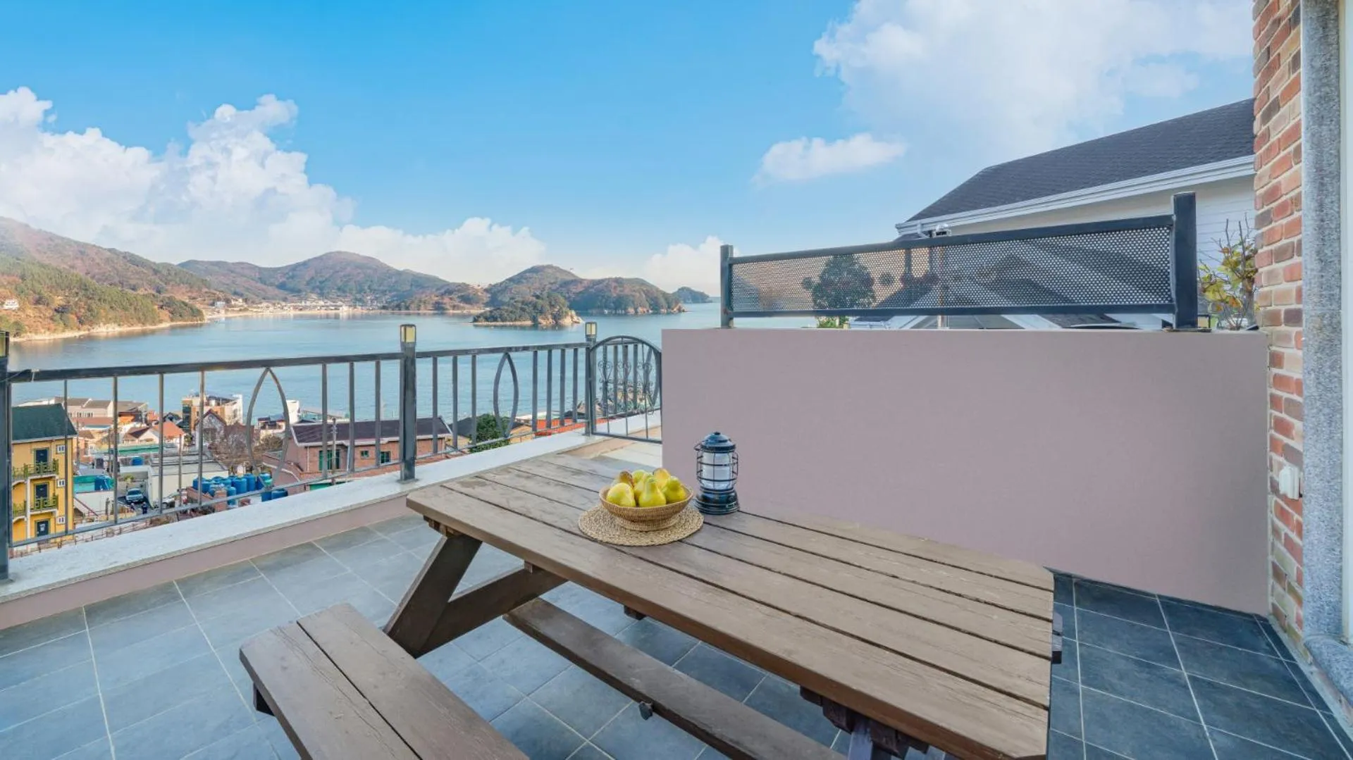 Patio in Maremonte Pension