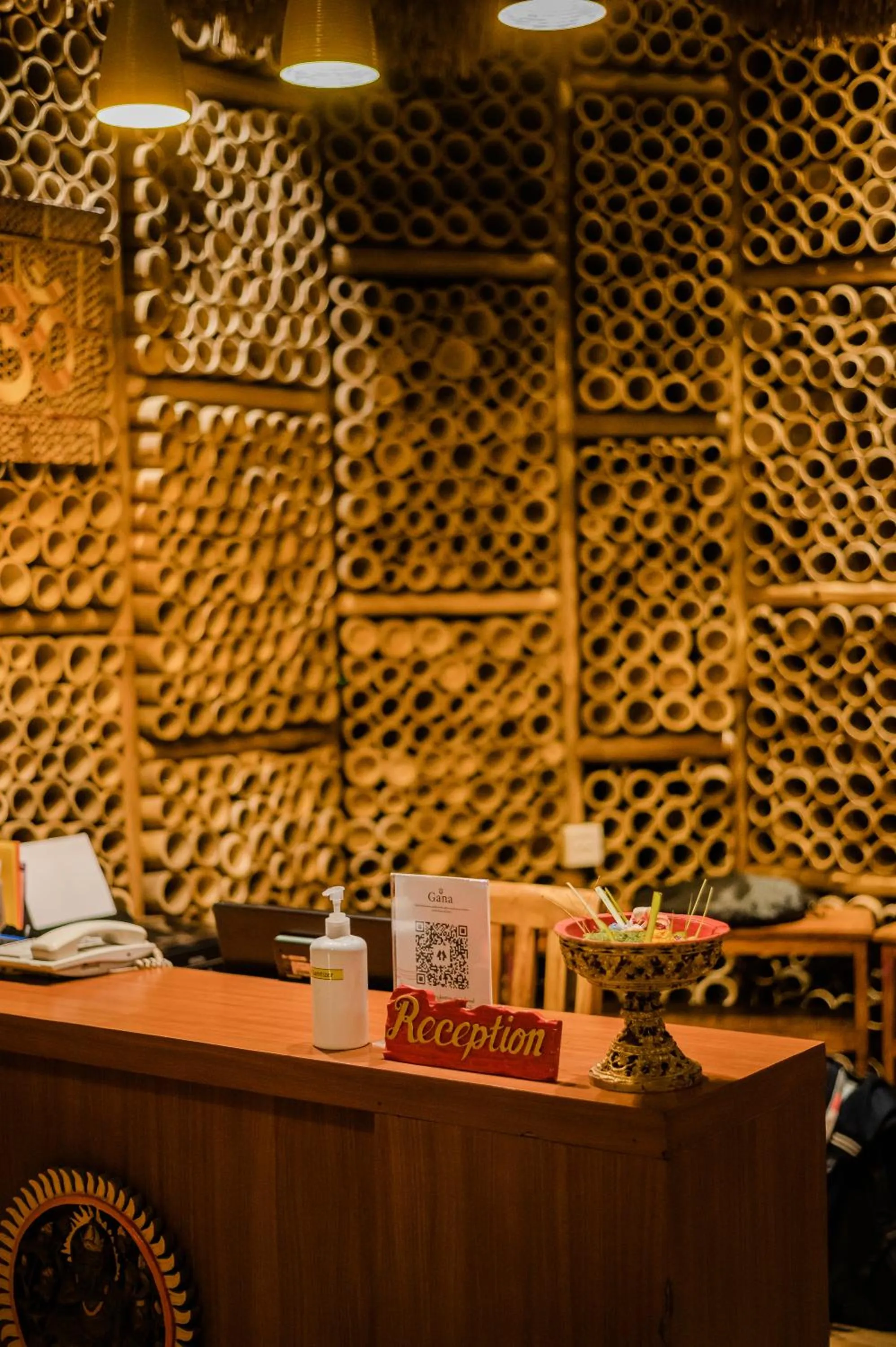 Lobby or reception in Gana Hotel & Restaurant