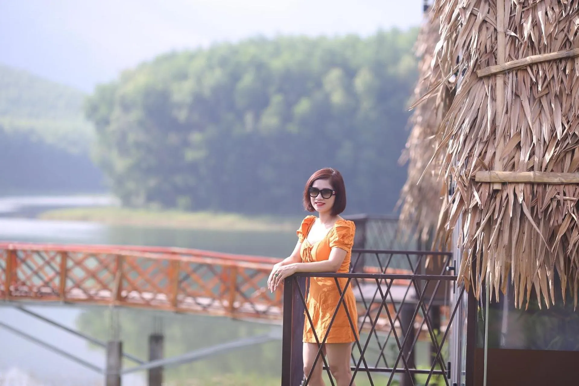 Balcony/Terrace in KHU DU LỊCH SINH THÁI HÒN MÁT