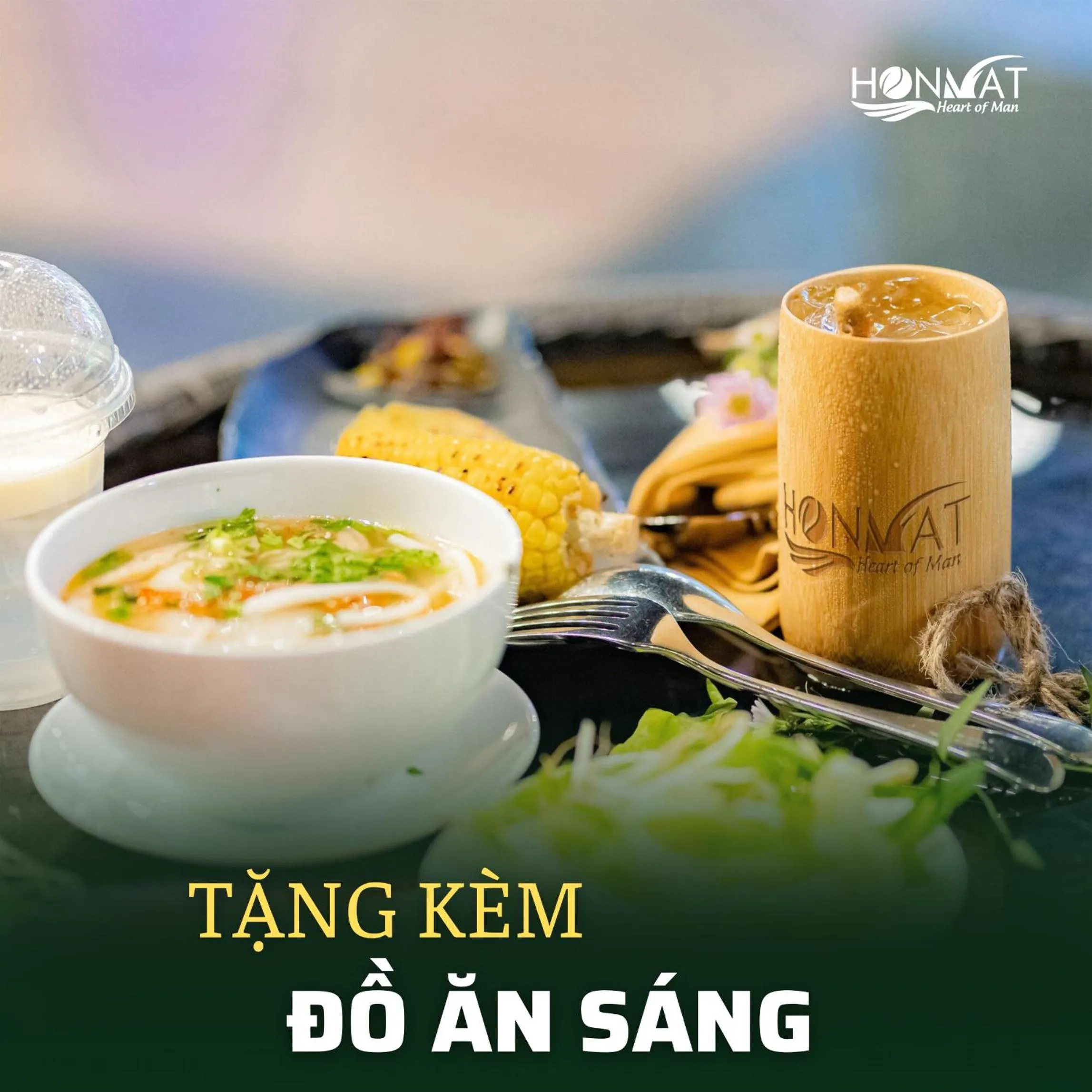 Breakfast in KHU DU LỊCH SINH THÁI HÒN MÁT
