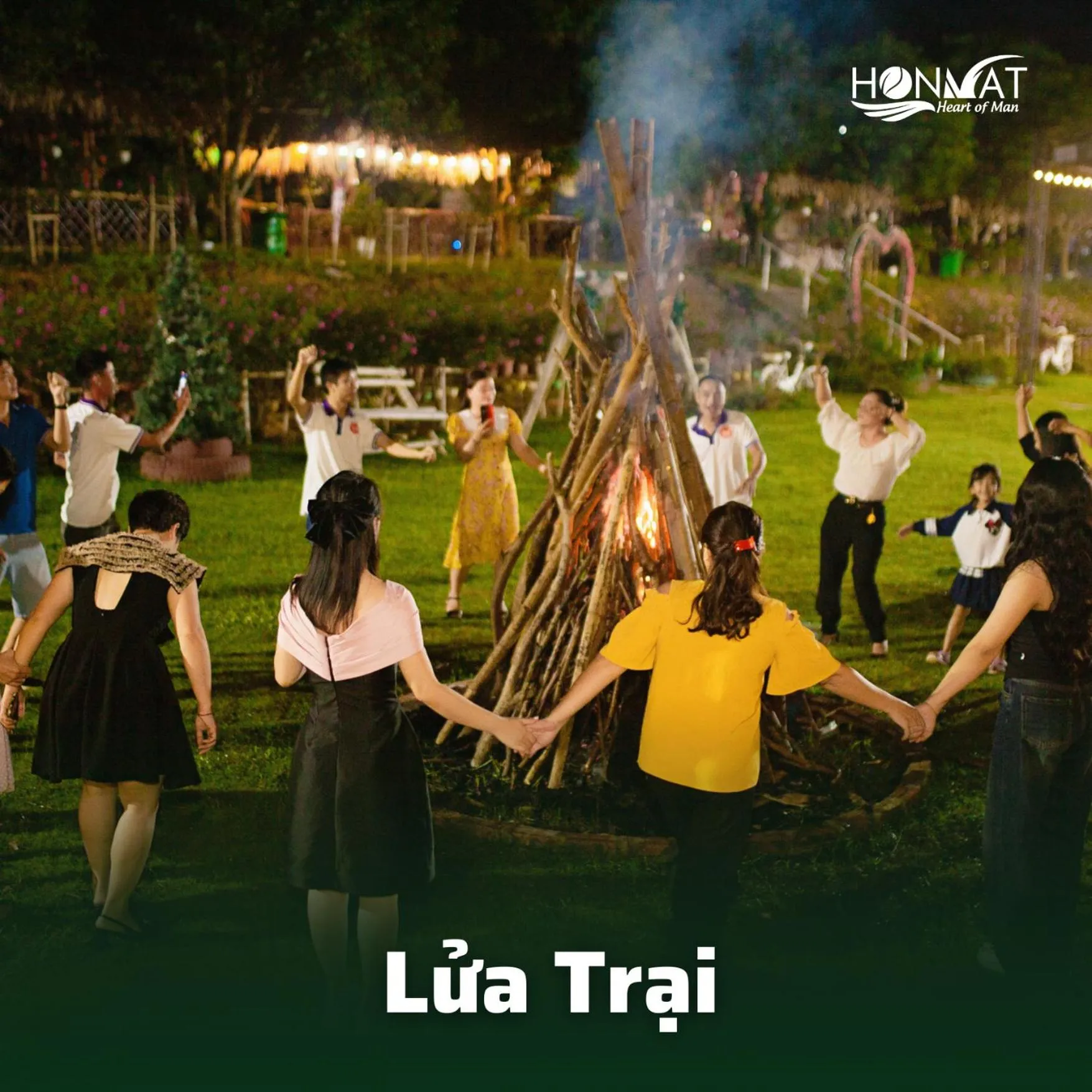 Night in KHU DU LỊCH SINH THÁI HÒN MÁT