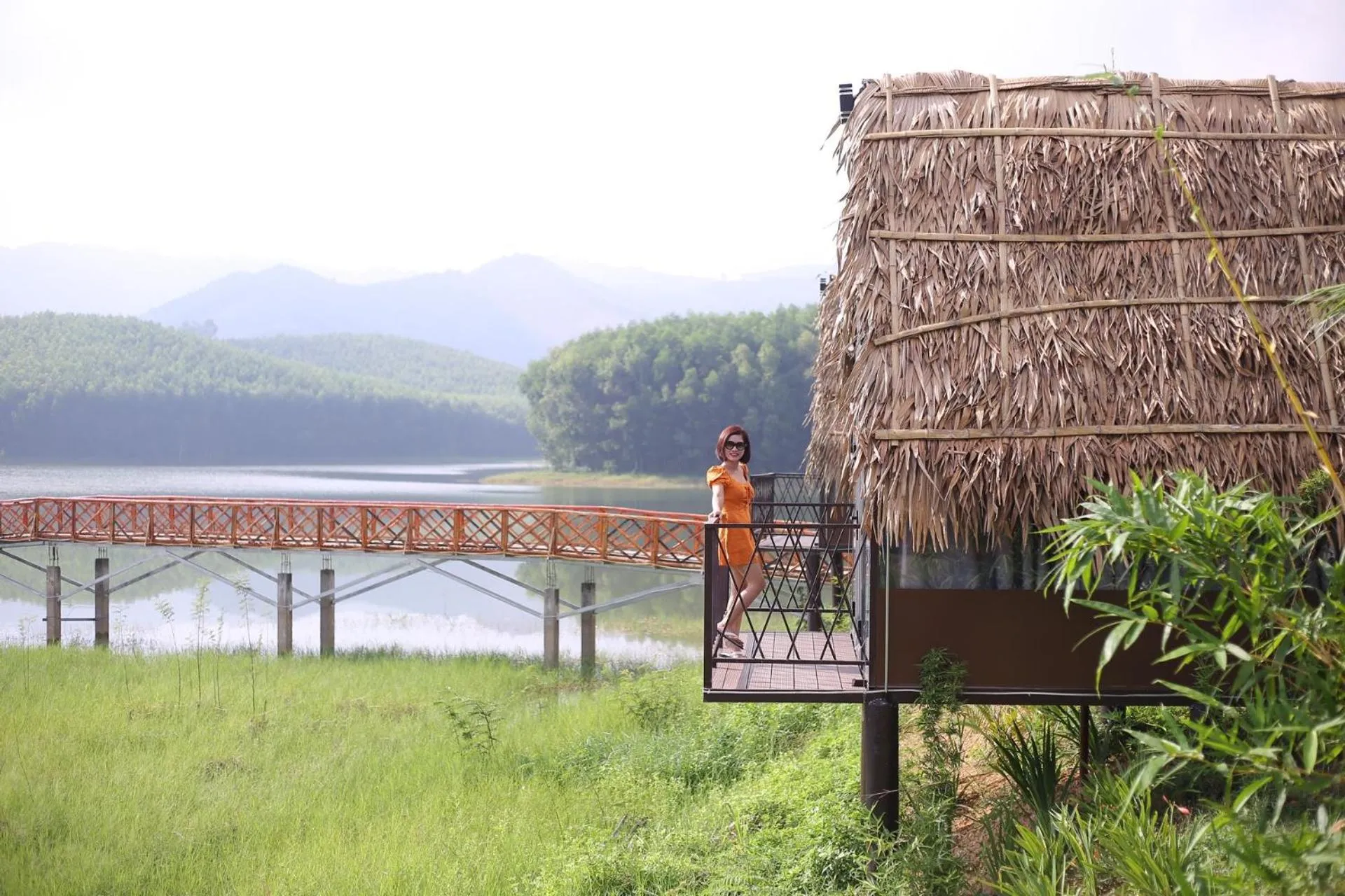 Balcony/Terrace in KHU DU LỊCH SINH THÁI HÒN MÁT